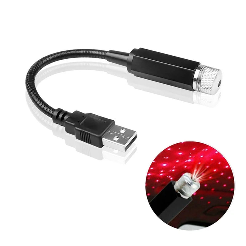 Mini Starlight Projector Red The Night Shift Performance Street Gear by The Night Shift Automotive Apparel