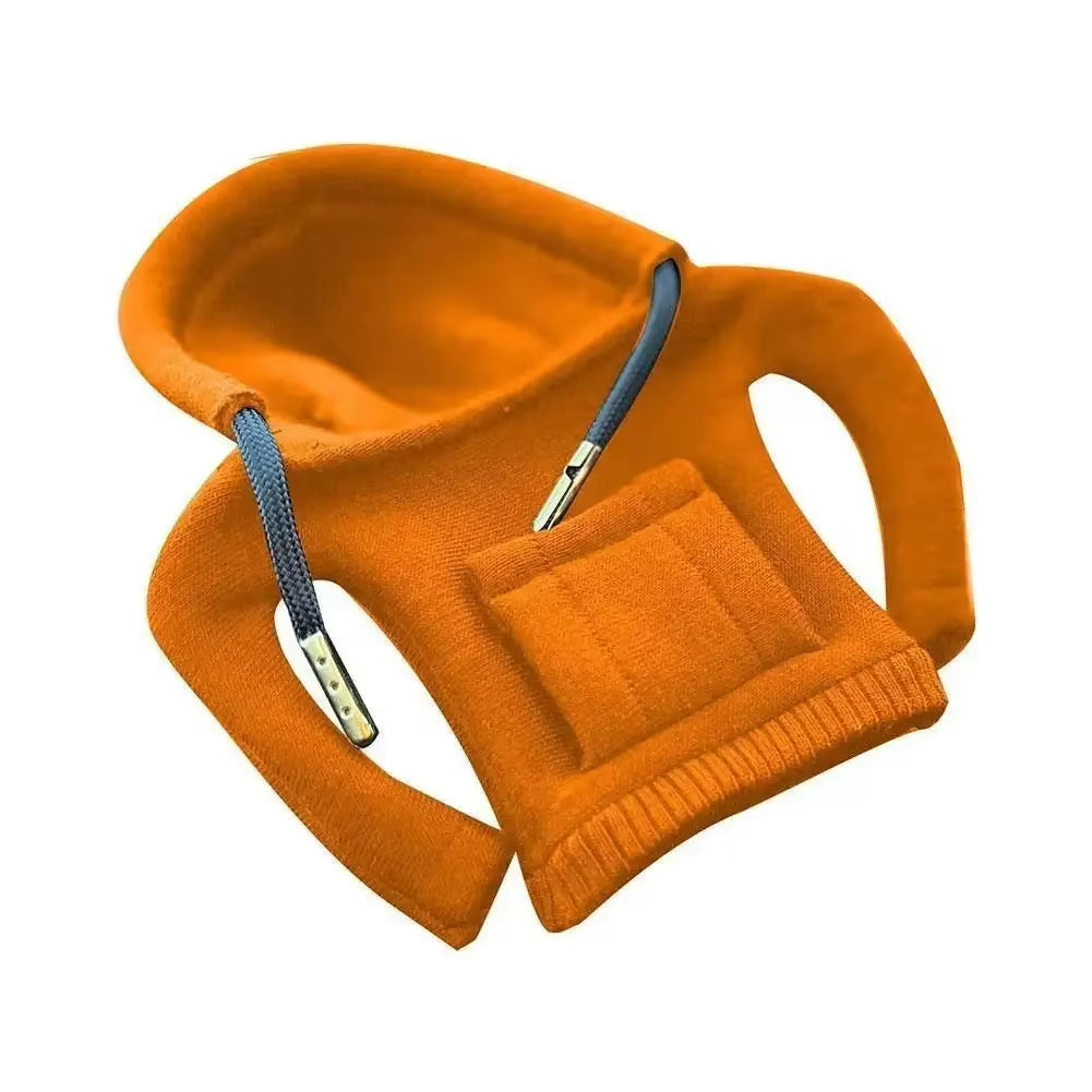 Shift Knob Warmer Stylish Hoodie Orange The Night Shift Performance Street Gear by The Night Shift Automotive Apparel