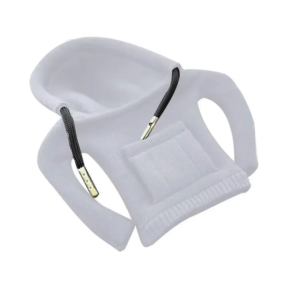 Shift Knob Warmer Stylish Hoodie White The Night Shift Performance Street Gear by The Night Shift Automotive Apparel