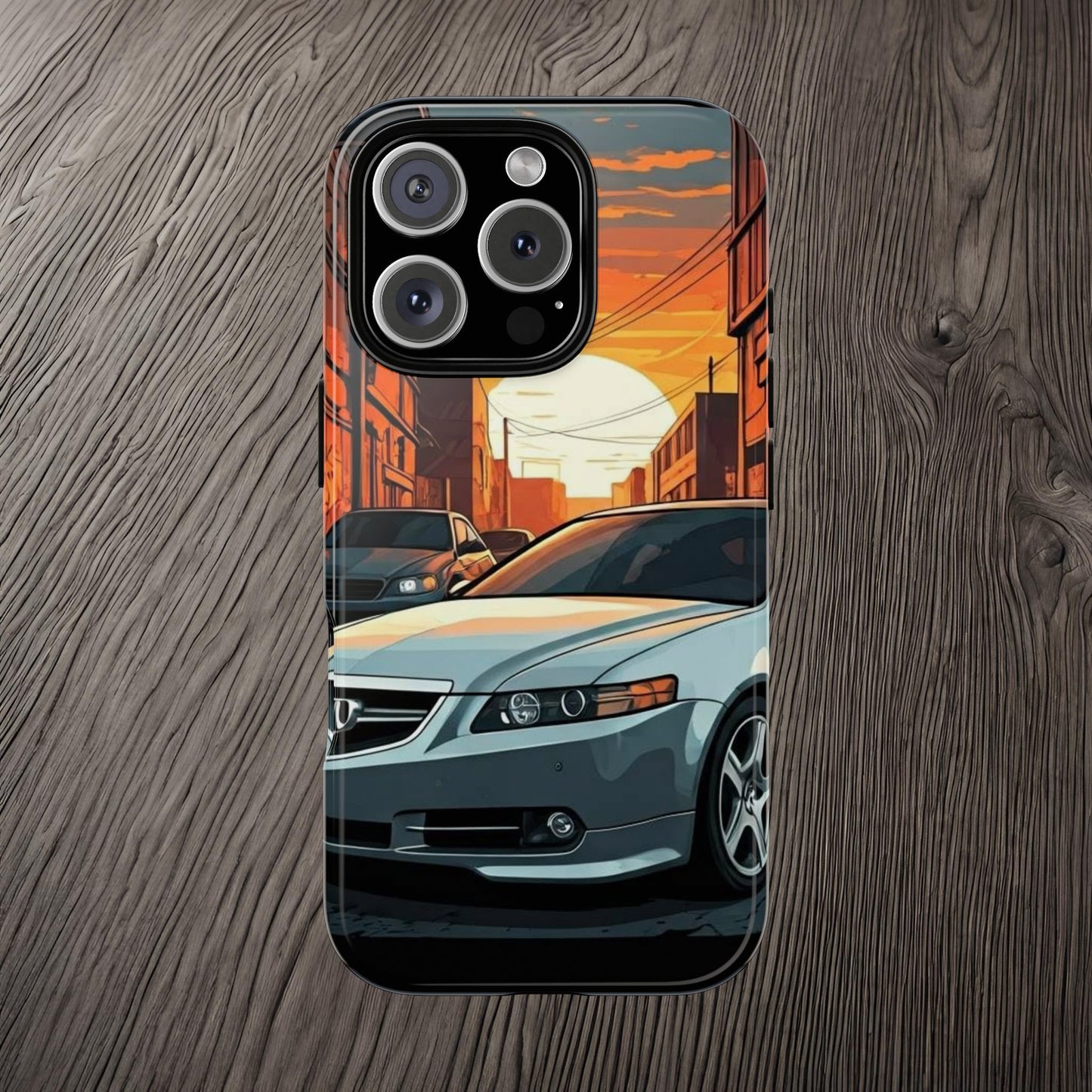 Acura TL Street Life-Dual Layer Ultra Tough Phone Case Printify by The Night Shift Automotive Apparel