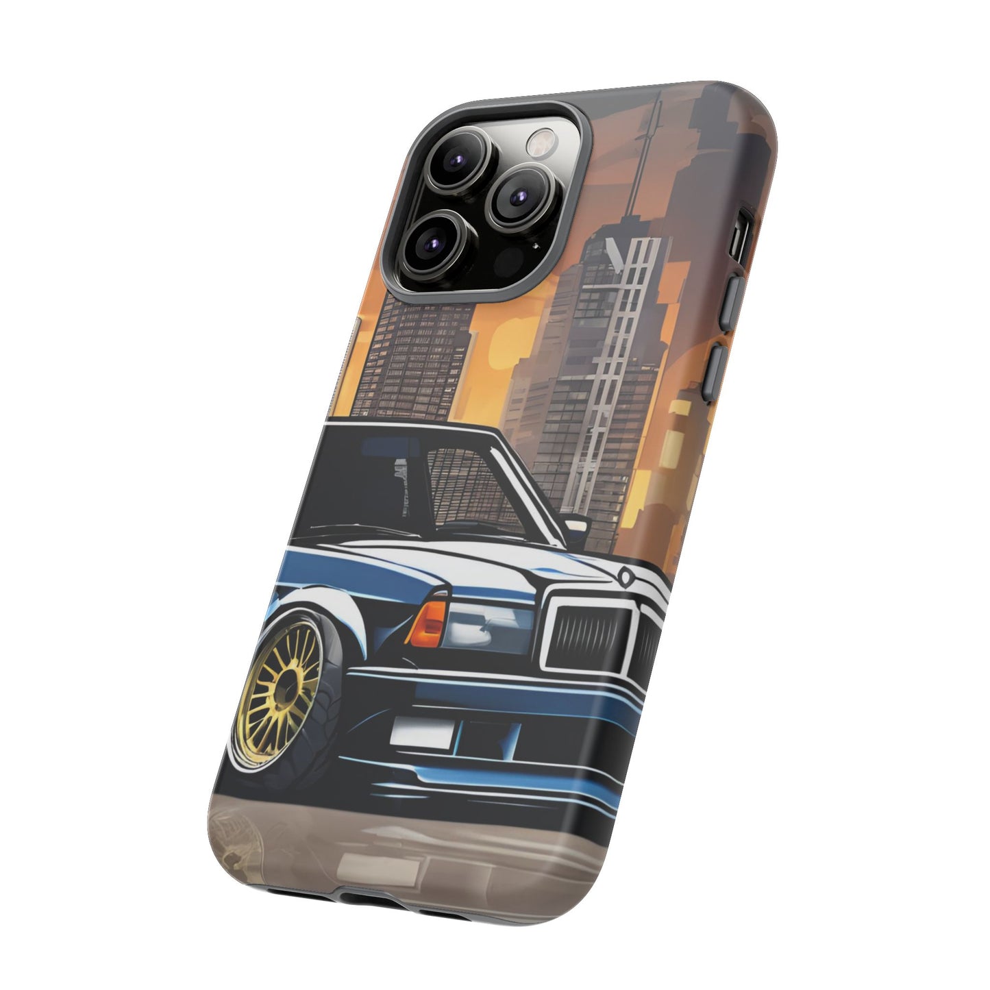 Mercedes Benz 190e Evo-Dual Layer Ultra Tough Phone Case Printify by The Night Shift Automotive Apparel