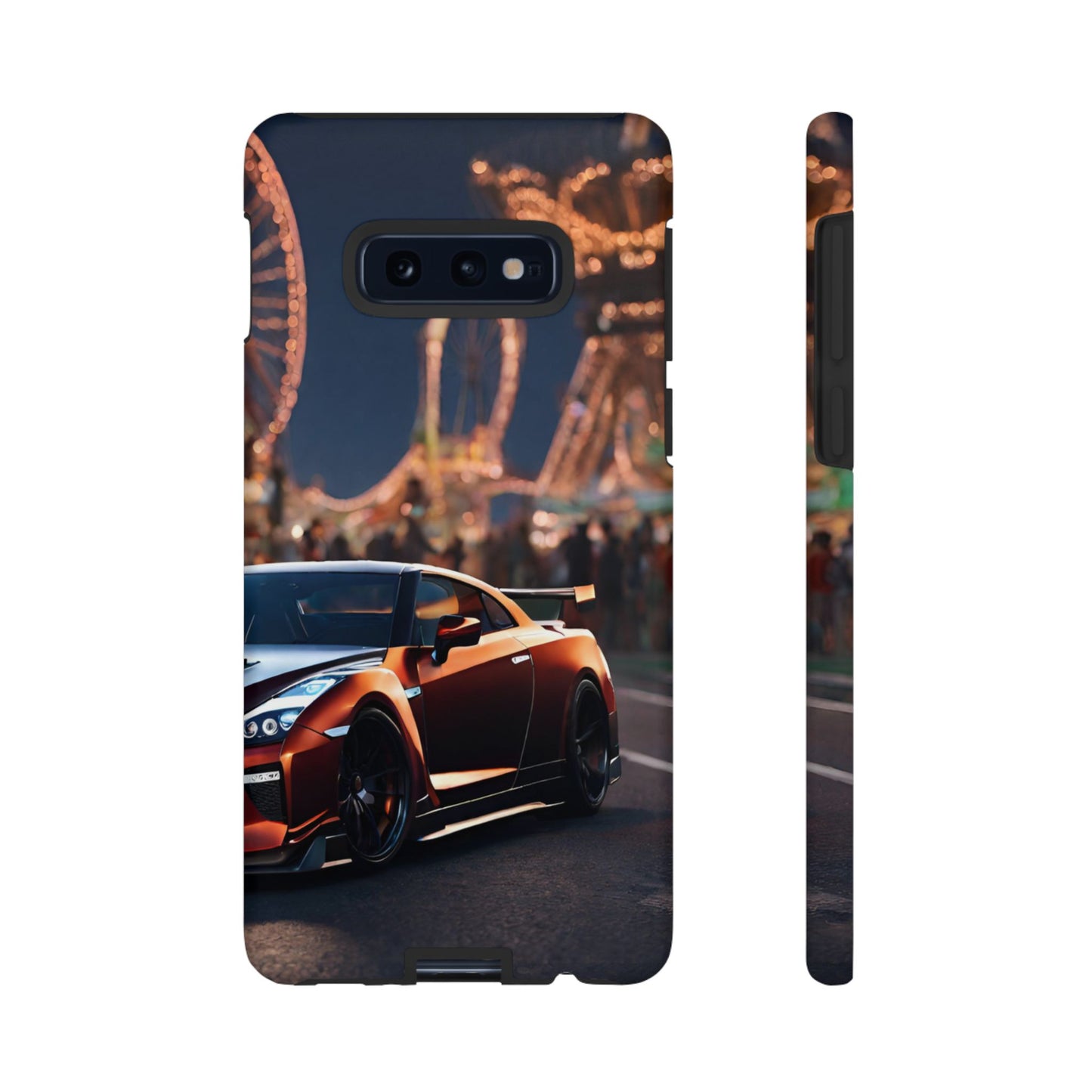 Nissan GTR R35-Dual Layer Ultra Tough Phone Case Samsung Galaxy S10E Matte Printify by The Night Shift Automotive Apparel