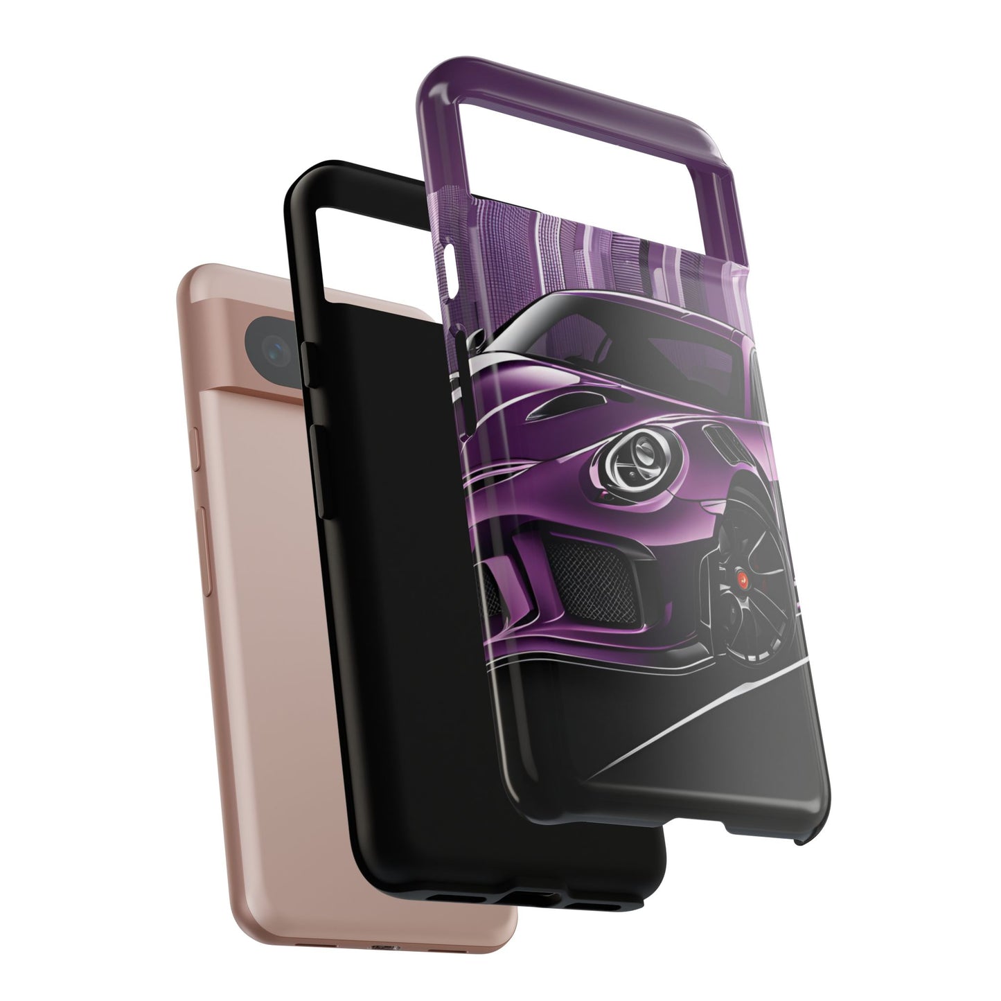 Porsche 911 GT3 RS-Dual Layer Ultra Tough Phone Case Printify by The Night Shift Automotive Apparel