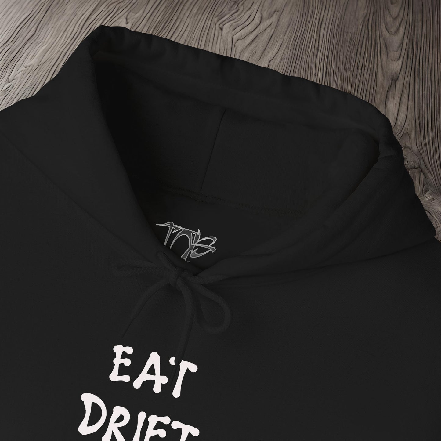 Eat, Drift, Fix, Repeat. I'll Sleep When I'm Dead-Premium, Ultra Soft Unisex Hoodie Printify by The Night Shift Automotive Apparel