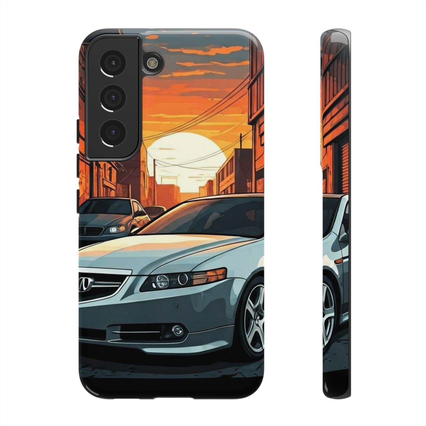 Acura TL Street Life-Dual Layer Ultra Tough Phone Case Printify by The Night Shift Automotive Apparel