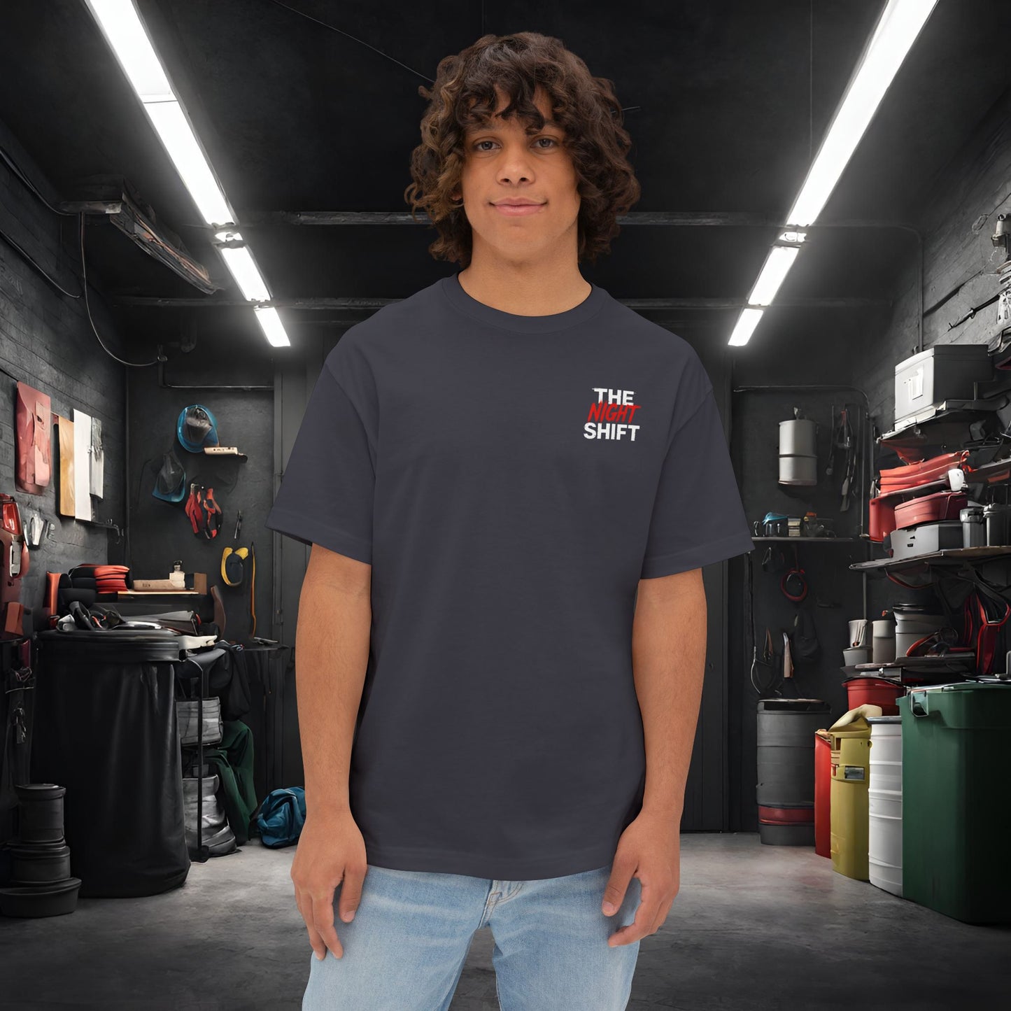 Keep It Sideways-Premium, Ultra Soft Unisex Oversized Boxy Tee