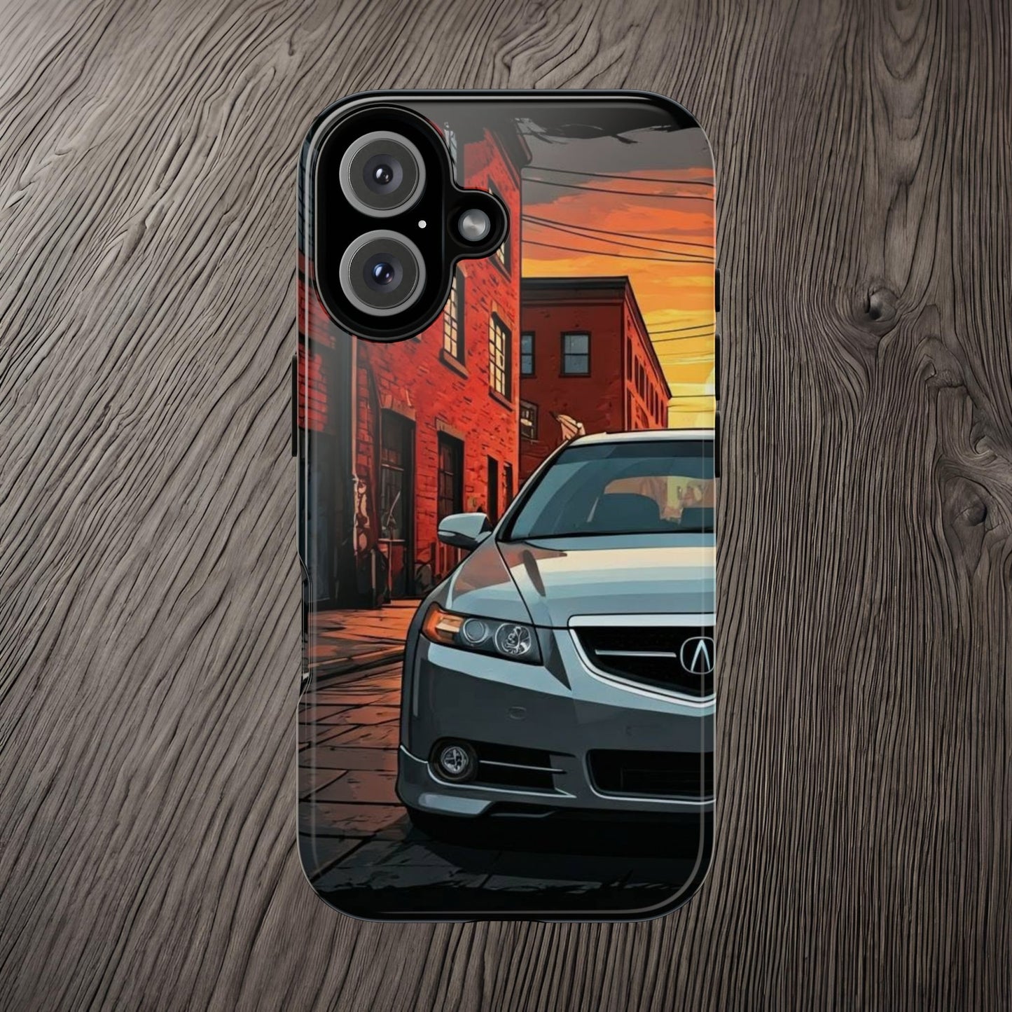 Acura TL Street Life-Dual Layer Ultra Tough Phone Case Printify by The Night Shift Automotive Apparel