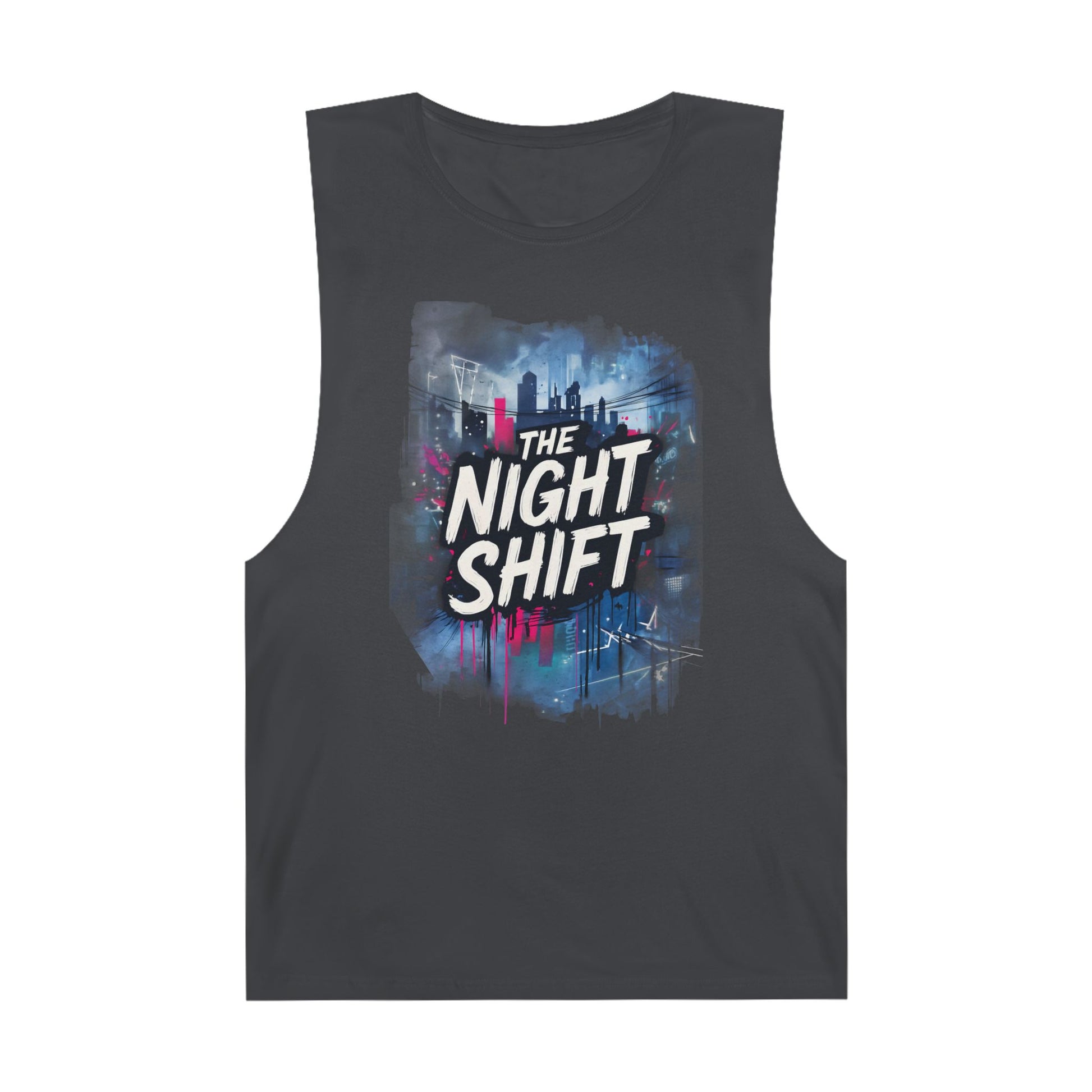 The Night Shift - Premium Unisex Barnard Tank Top Coal Printify by The Night Shift Automotive Apparel