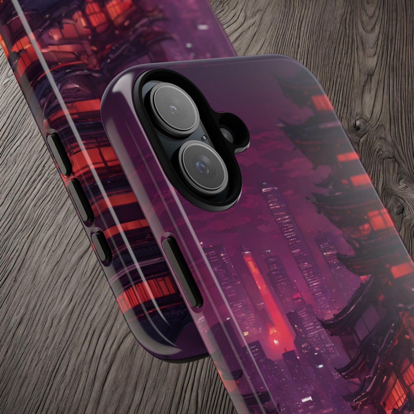 Traditional Japanese Village Countryside-Dual Layer Ultra Tough Phone Case Printify by The Night Shift Automotive Apparel