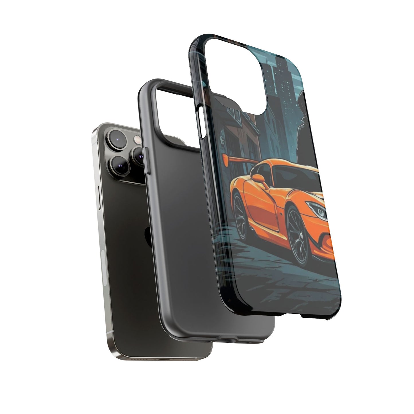 Dodge Viper SRT-10 Street Life-Dual Layer Ultra Tough Phone Case Printify by The Night Shift Automotive Apparel