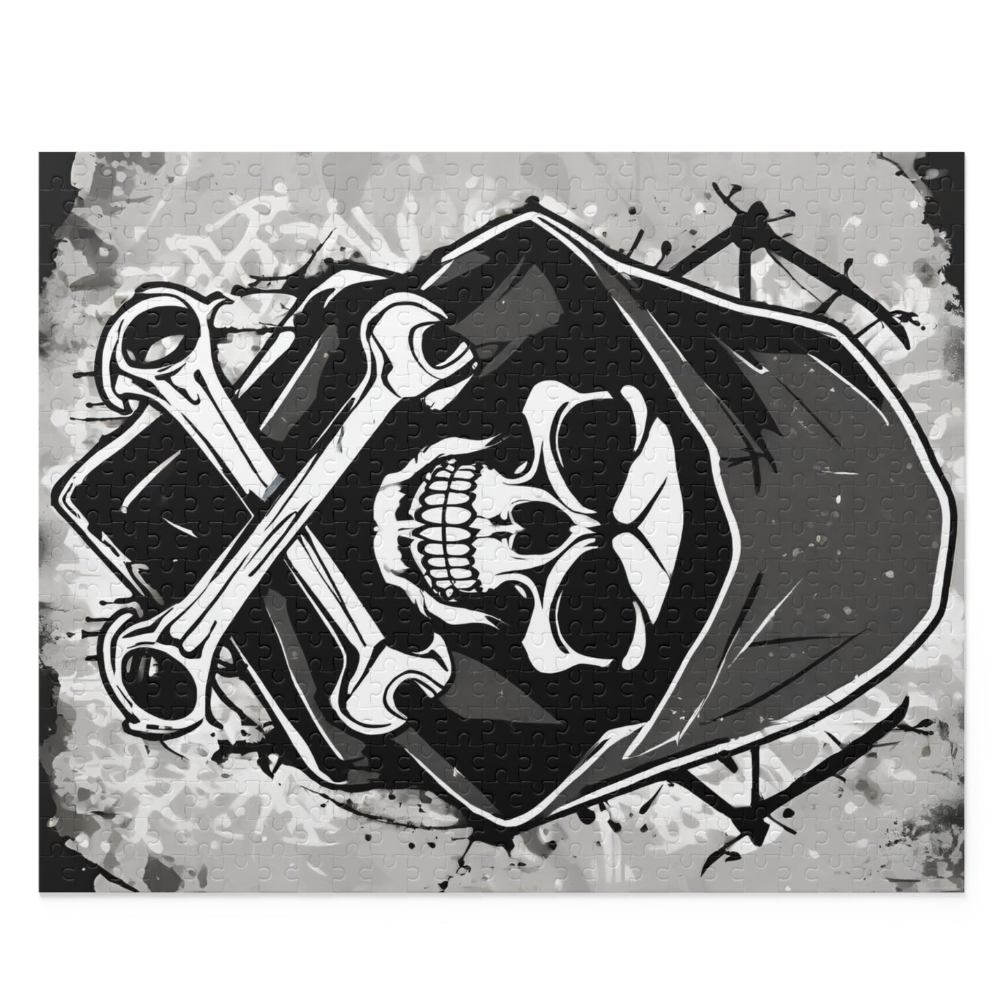 Puzzle (500-Piece) 20" × 16" (500 pcs) Printify by The Night Shift Automotive Apparel