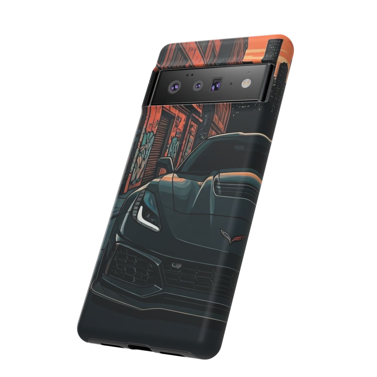 Chevy Corvette C7 Street Life-Dual Layer Ultra Tough Phone Case Printify by The Night Shift Automotive Apparel