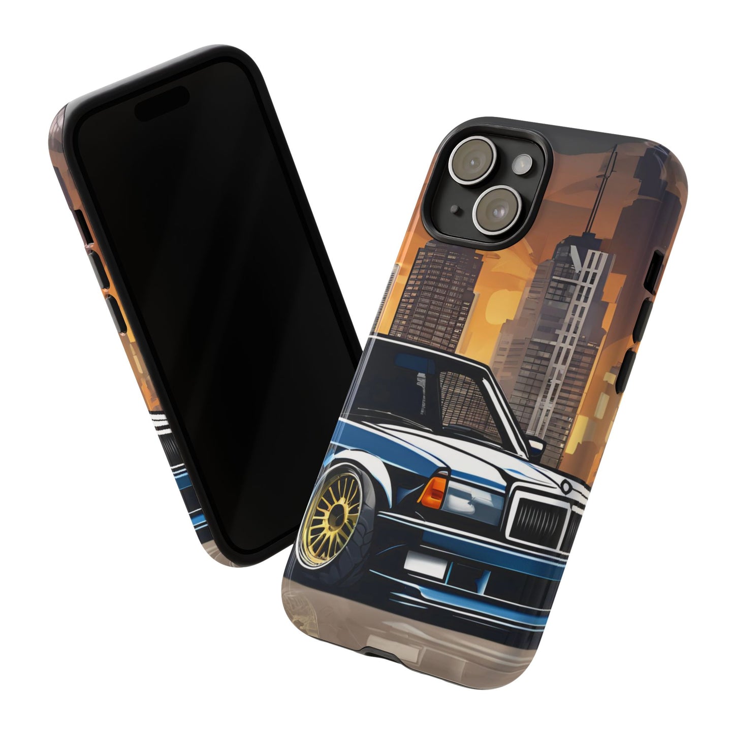 Mercedes Benz 190e Evo-Dual Layer Ultra Tough Phone Case Printify by The Night Shift Automotive Apparel