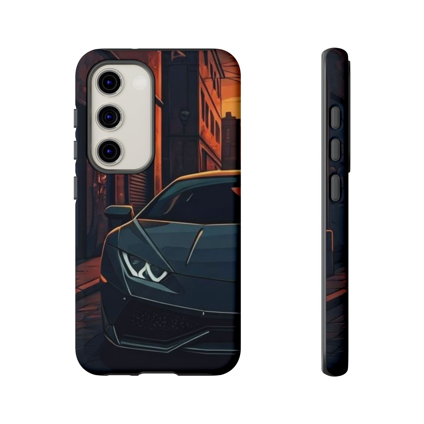 Lamborghini Huracan Street Life-Dual Layer Ultra Tough Phone Case Printify by The Night Shift Automotive Apparel