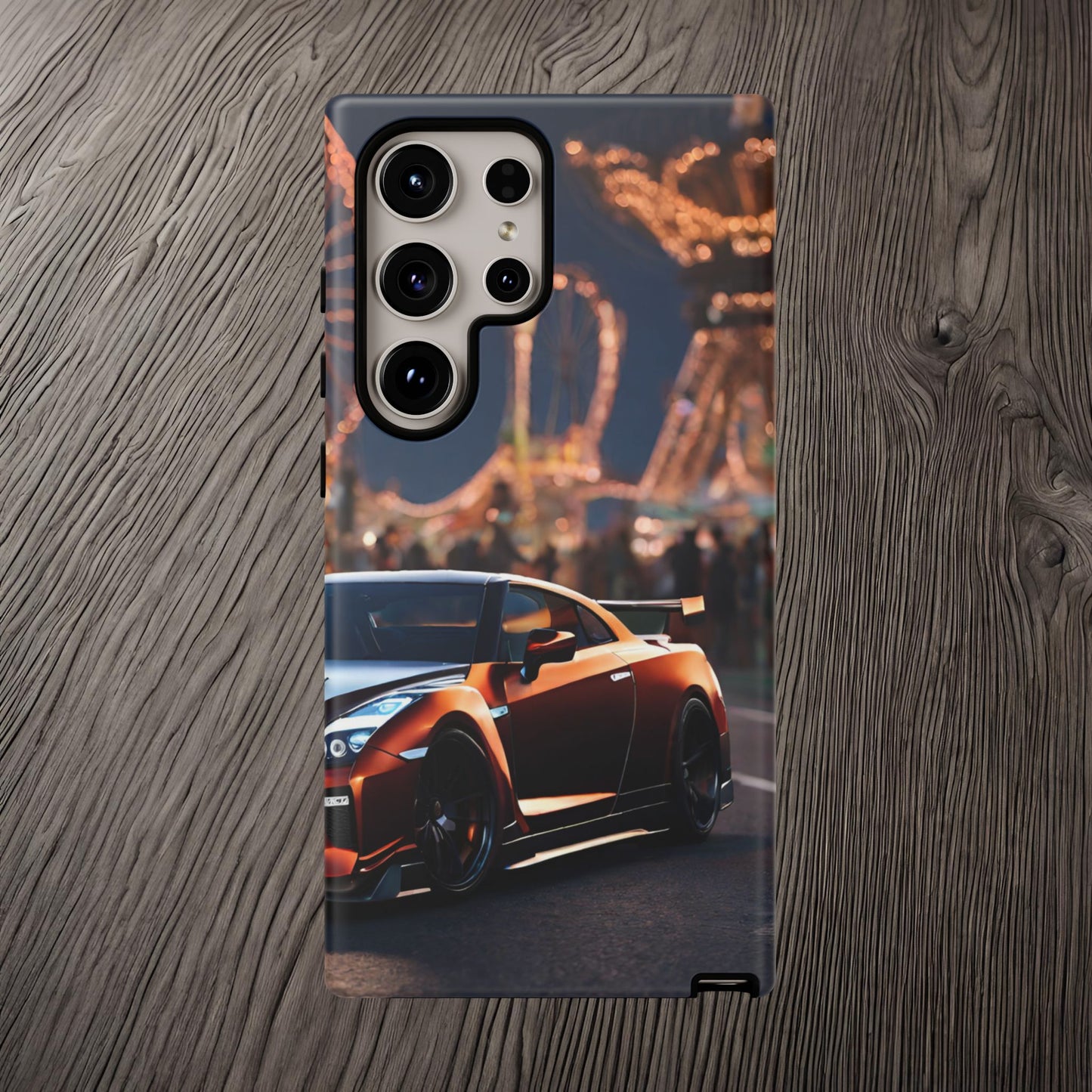 Nissan GTR R35-Dual Layer Ultra Tough Phone Case Samsung Galaxy S24 Ultra Matte Printify by The Night Shift Automotive Apparel