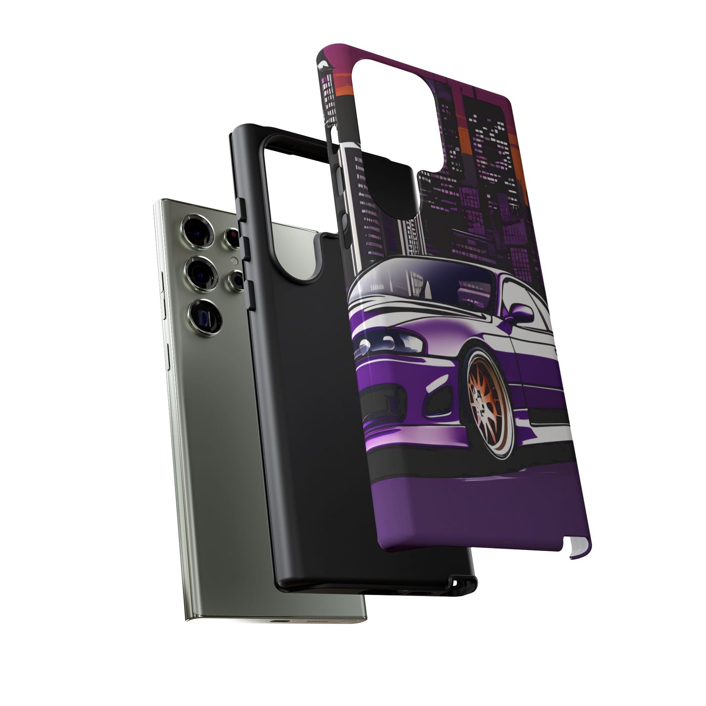 Nissan 240sx S15-Dual Layer Ultra Tough Phone Case Printify by The Night Shift Automotive Apparel