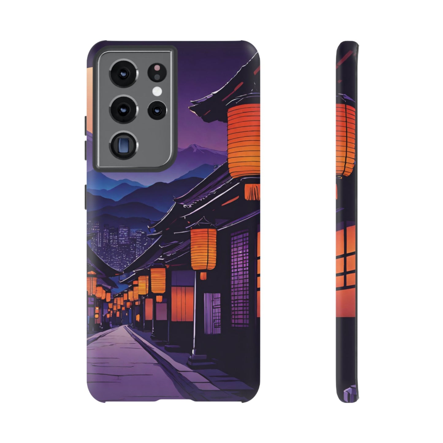 Traditional Japanese Village Countryside-Dual Layer Ultra Tough Phone Case Samsung Galaxy S21 Ultra Matte Printify by The Night Shift Automotive Apparel