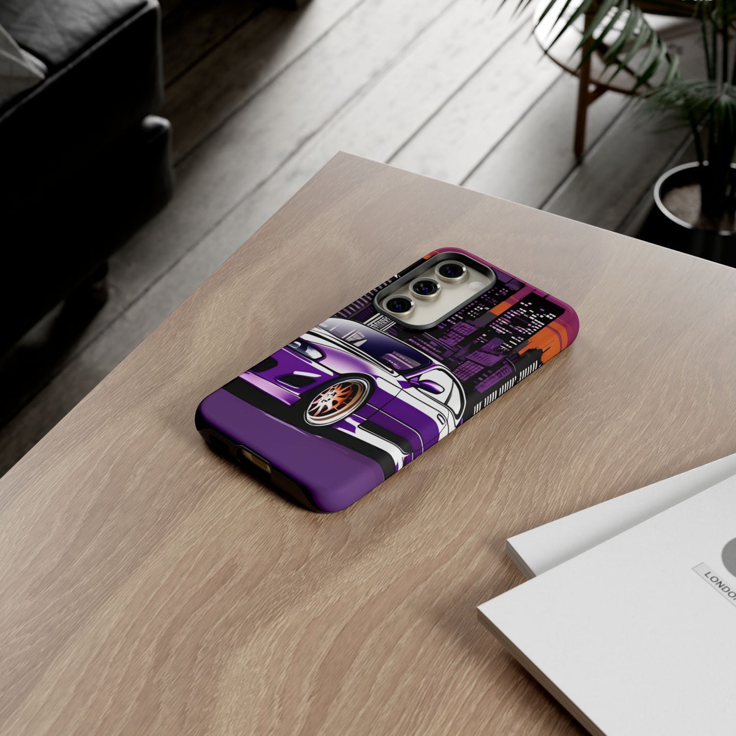 Nissan 240sx S15-Dual Layer Ultra Tough Phone Case Samsung Galaxy S23 Matte Printify by The Night Shift Automotive Apparel