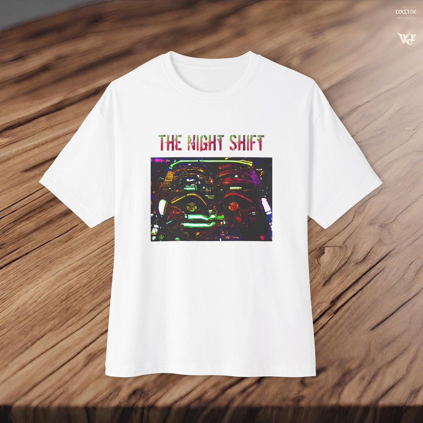 VG30DETT Synthwave-Premium, Ultra Soft Unisex Oversized Boxy Tee Printify by The Night Shift Automotive Apparel