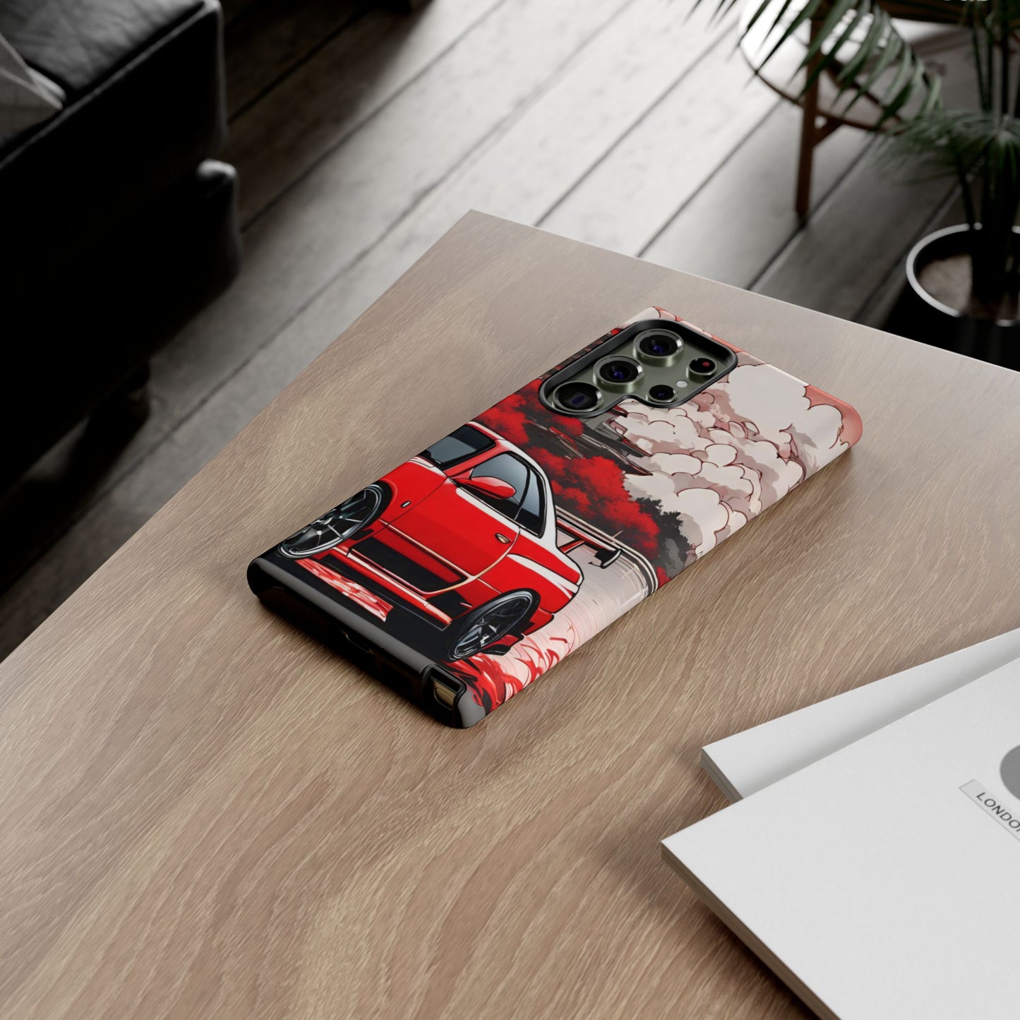 Nissan Skyline R34-Dual Layer Ultra Tough Phone Case Samsung Galaxy S23 Ultra Matte Printify by The Night Shift Automotive Apparel