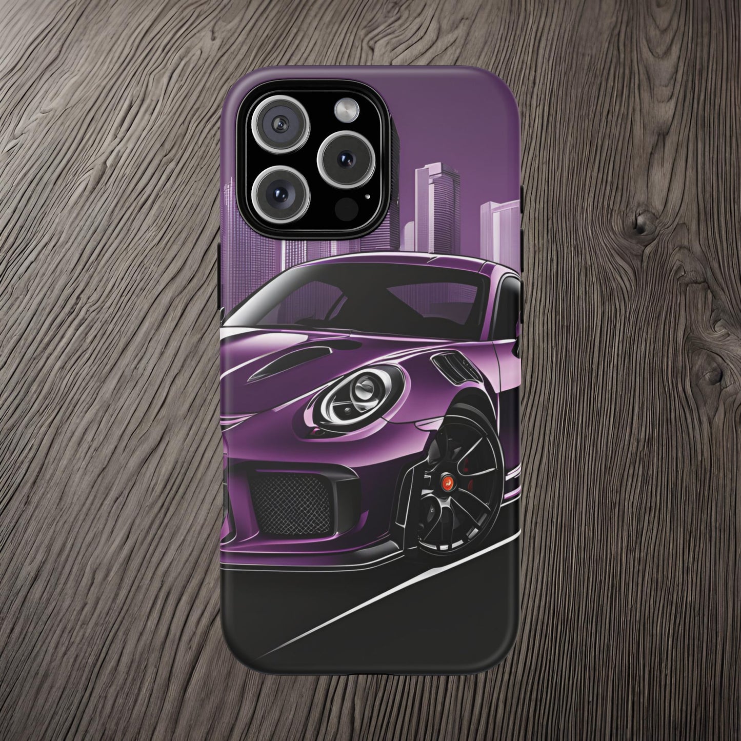 Porsche 911 GT3 RS-Dual Layer Ultra Tough Phone Case Printify by The Night Shift Automotive Apparel