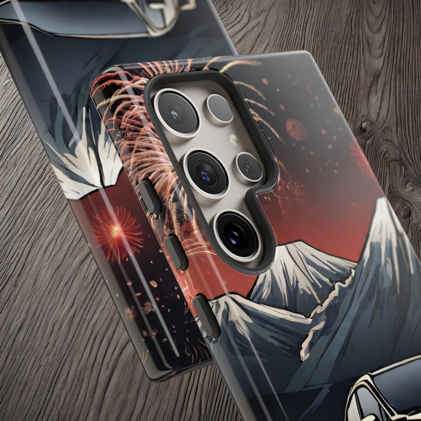 Subaru WRX/STI Fireworks-Dual Layer Ultra Tough Phone Case Printify by The Night Shift Automotive Apparel