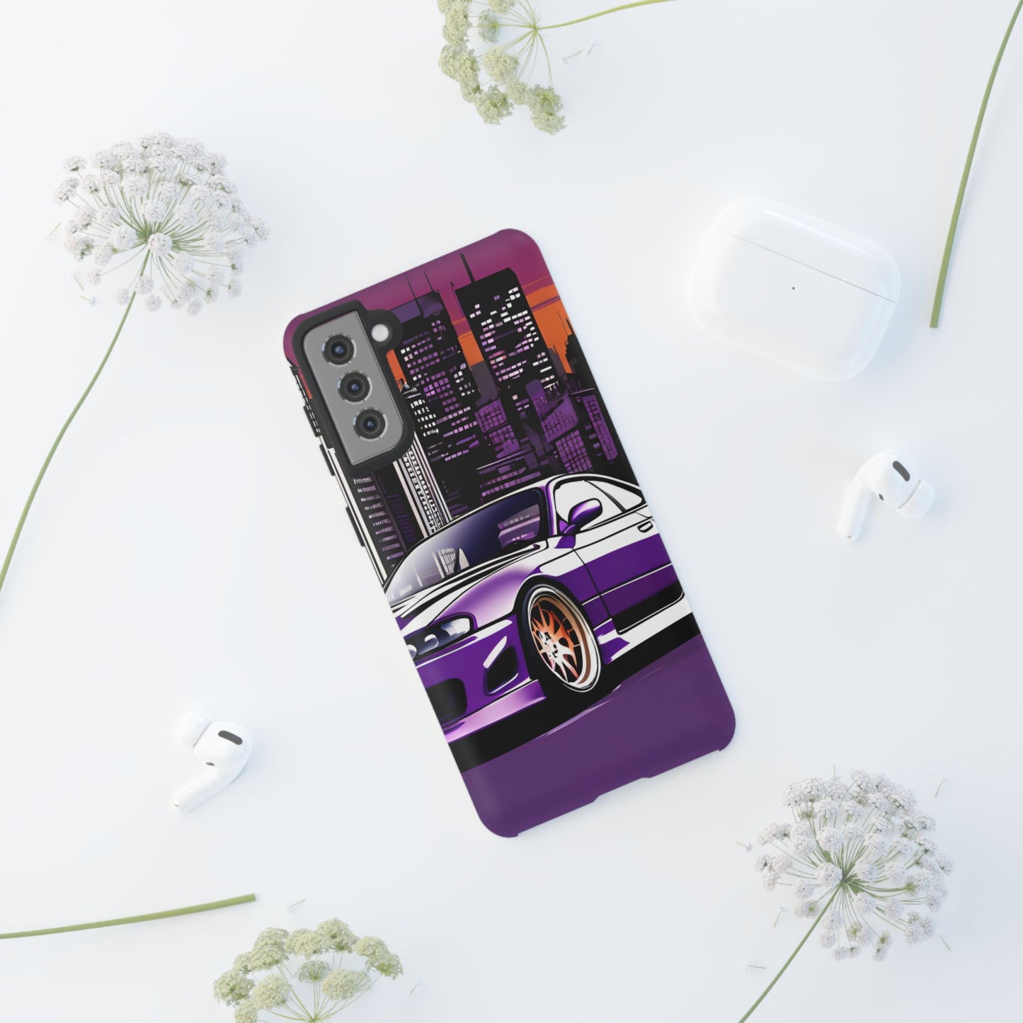 Nissan 240sx S15-Dual Layer Ultra Tough Phone Case Printify by The Night Shift Automotive Apparel