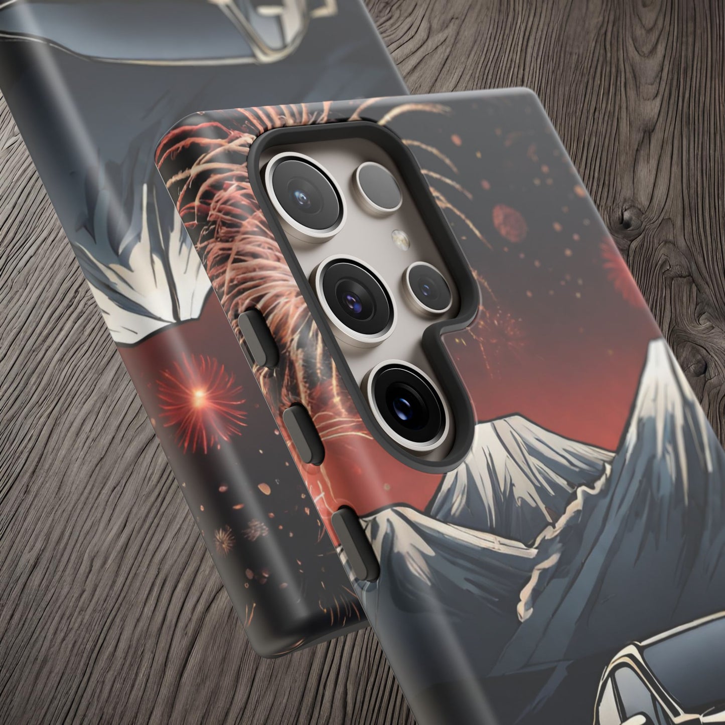 Subaru WRX/STI Fireworks-Dual Layer Ultra Tough Phone Case Printify by The Night Shift Automotive Apparel