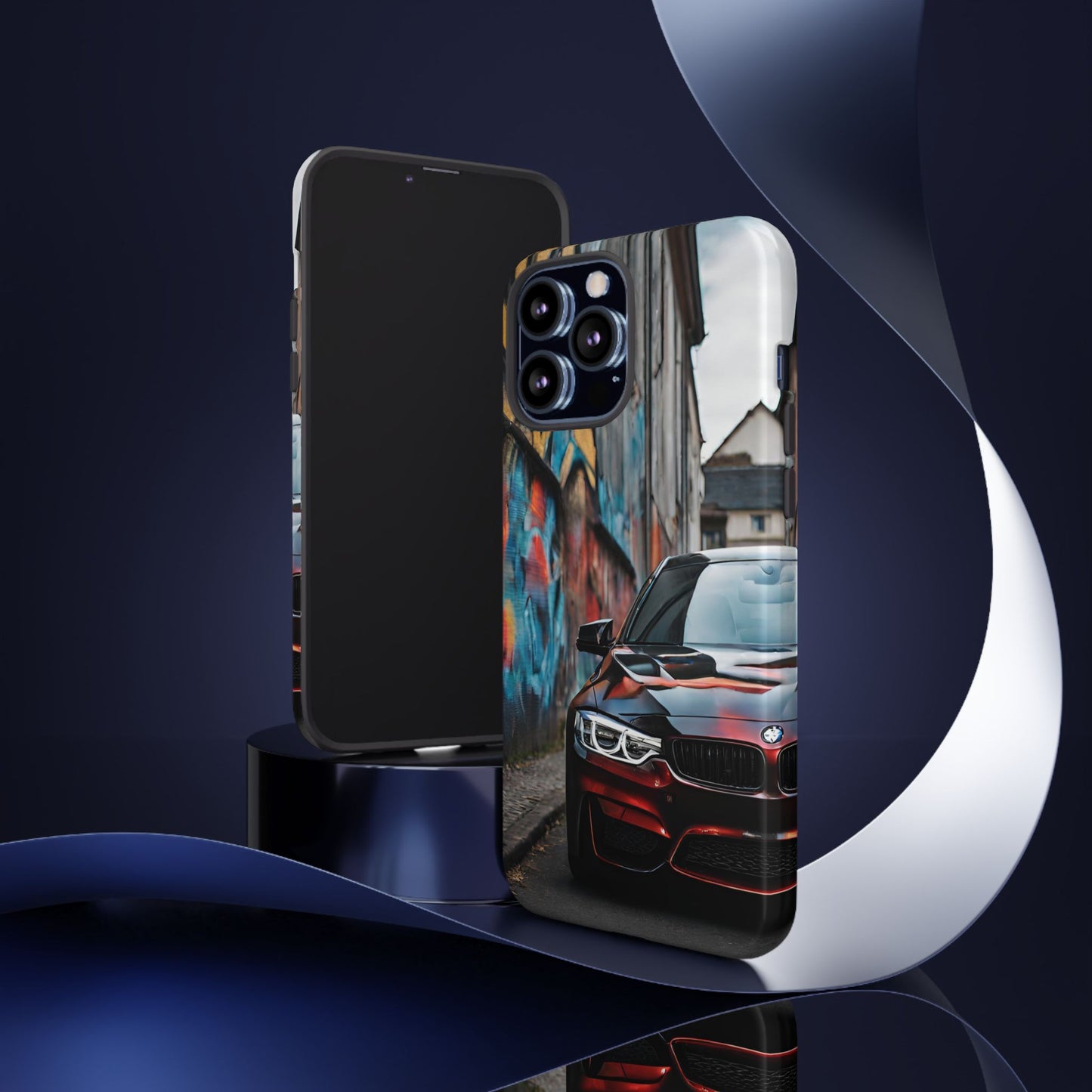 BMW M3/M4-Dual Layer Ultra Tough Phone Case iPhone 13 Pro Max Glossy Printify by The Night Shift Automotive Apparel