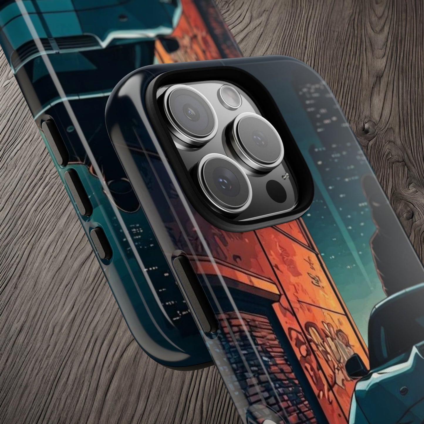 Ford Mustang Shelby GT350 Street Life-Dual Layer Ultra Tough Phone Case Printify by The Night Shift Automotive Apparel