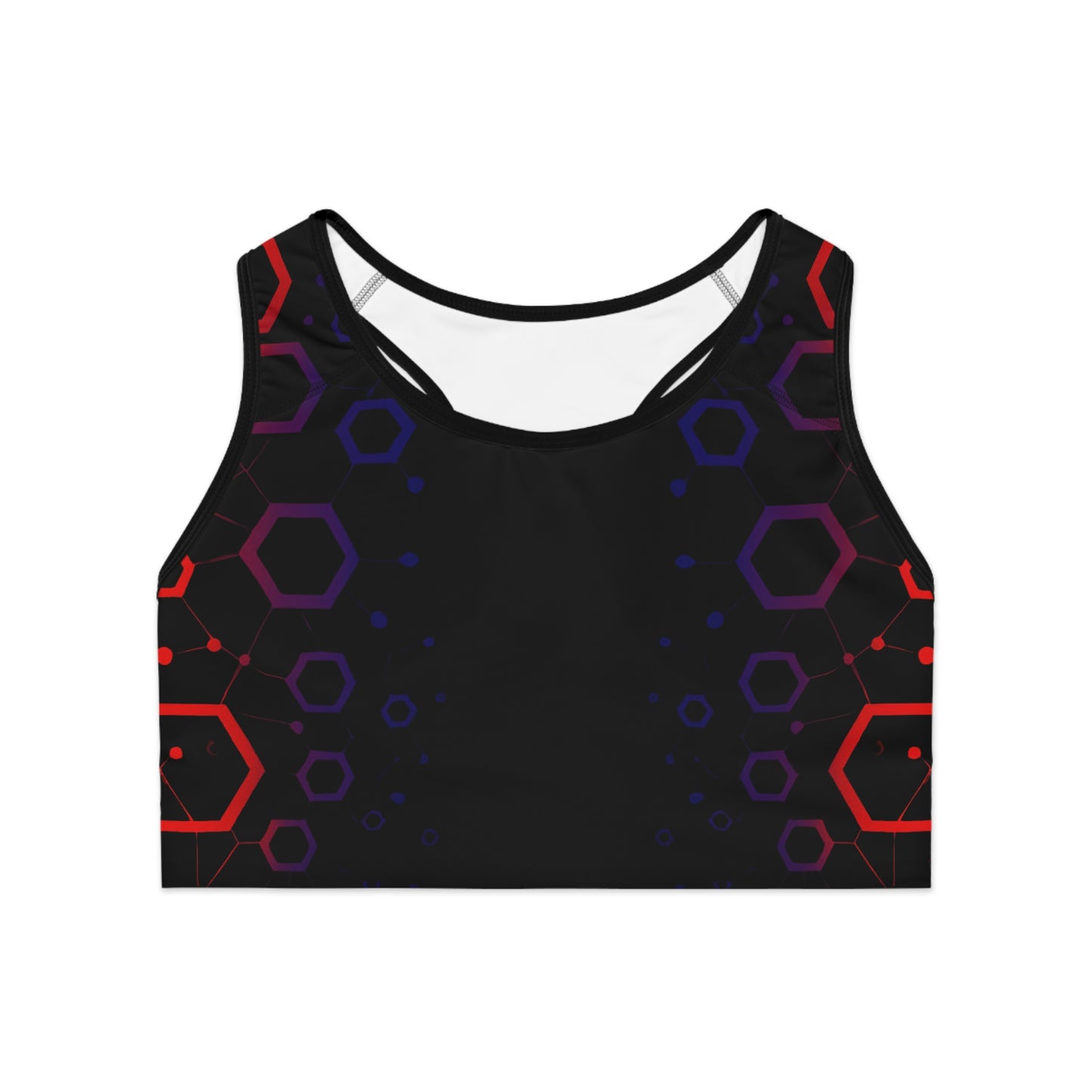 Women's Sports Bra Printify by The Night Shift Automotive Apparel
