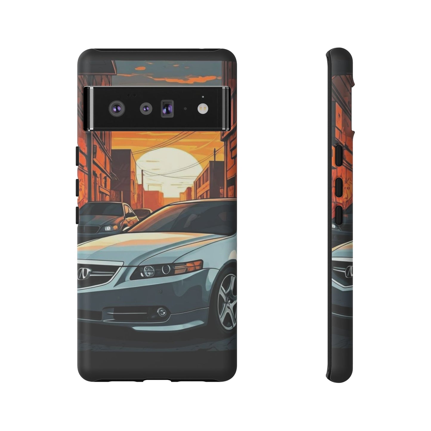 Acura TL Street Life-Dual Layer Ultra Tough Phone Case Printify by The Night Shift Automotive Apparel