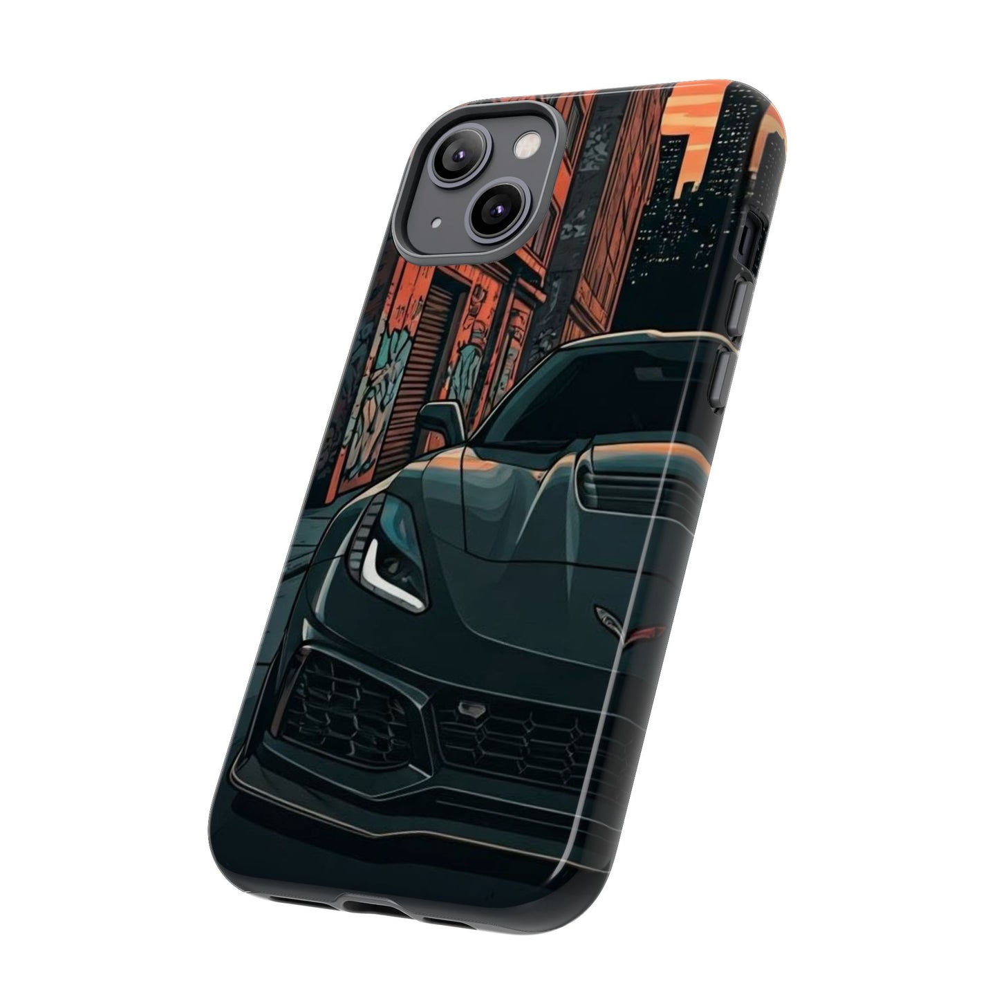 Chevy Corvette C7 Street Life-Dual Layer Ultra Tough Phone Case Printify by The Night Shift Automotive Apparel