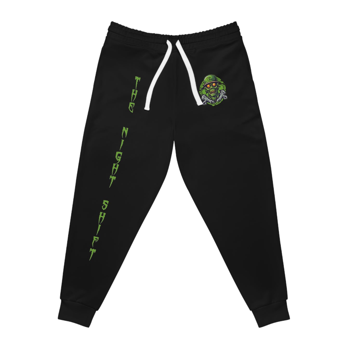 Zombie Mad Scientist-Premium, Ultra Soft Athletic Joggers Printify by The Night Shift Automotive Apparel