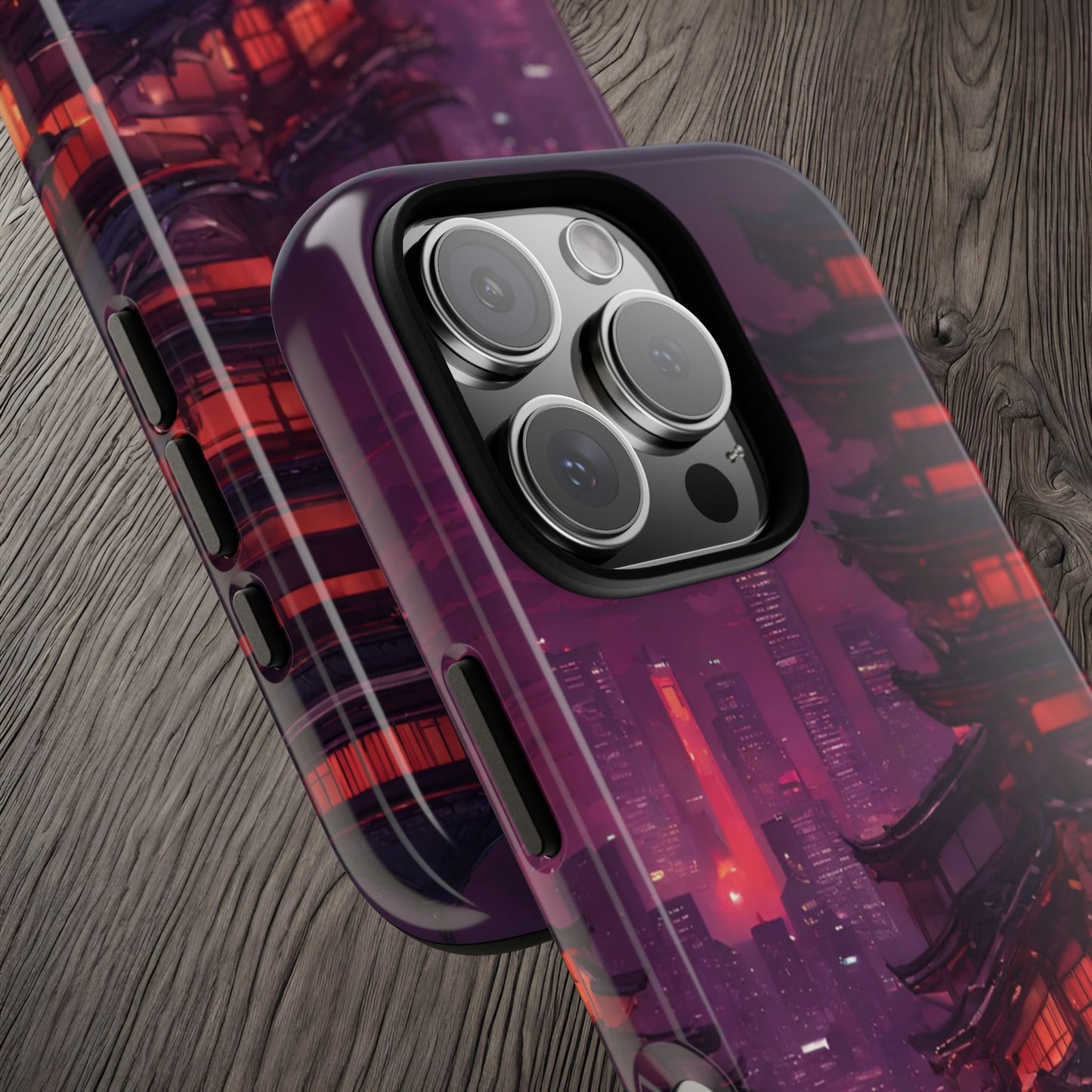 Traditional Japanese Village Countryside-Dual Layer Ultra Tough Phone Case Printify by The Night Shift Automotive Apparel