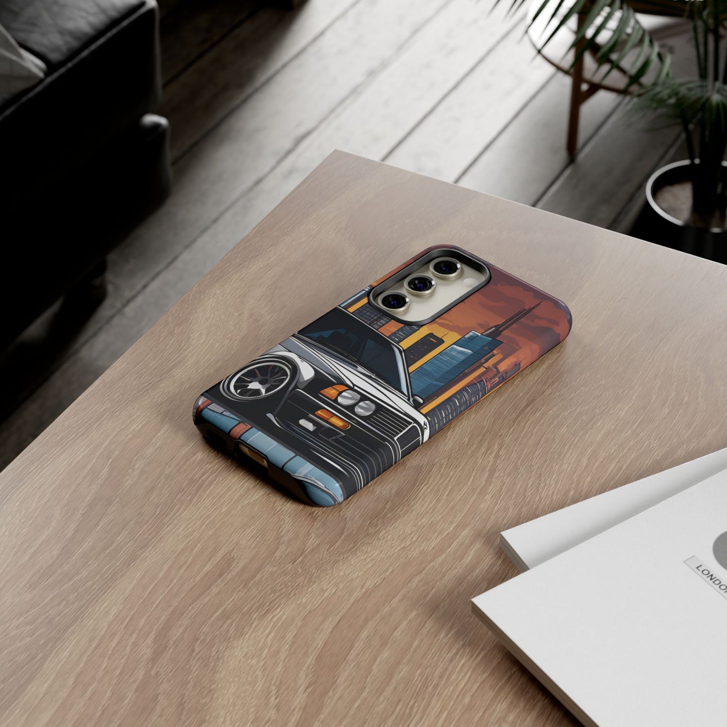 BMW E30 M3-Dual Layer Ultra Tough Phone Case Samsung Galaxy S23 Glossy Printify by The Night Shift Automotive Apparel
