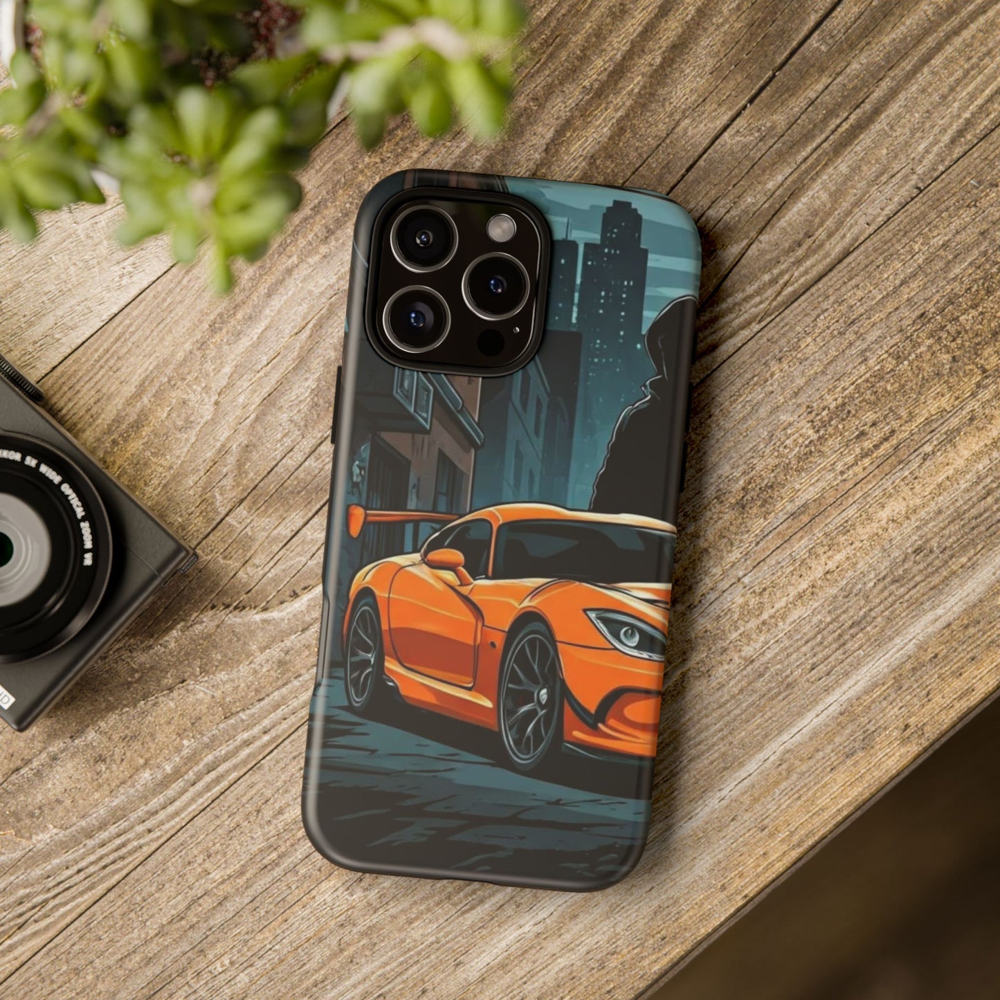 Dodge Viper SRT-10 Street Life-Dual Layer Ultra Tough Phone Case iPhone 16 Pro Max Matte Printify by The Night Shift Automotive Apparel
