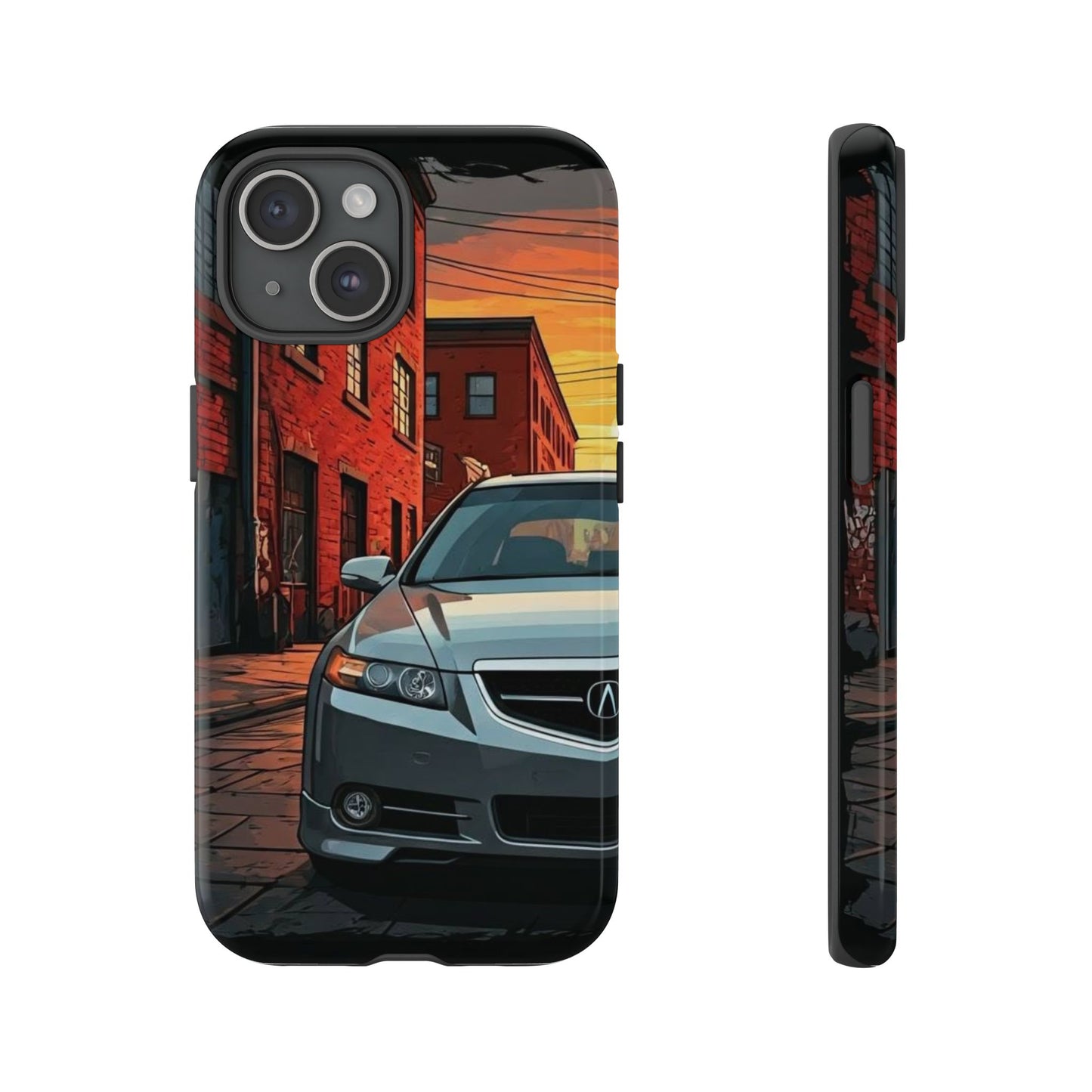 Acura TL Street Life-Dual Layer Ultra Tough Phone Case Printify by The Night Shift Automotive Apparel