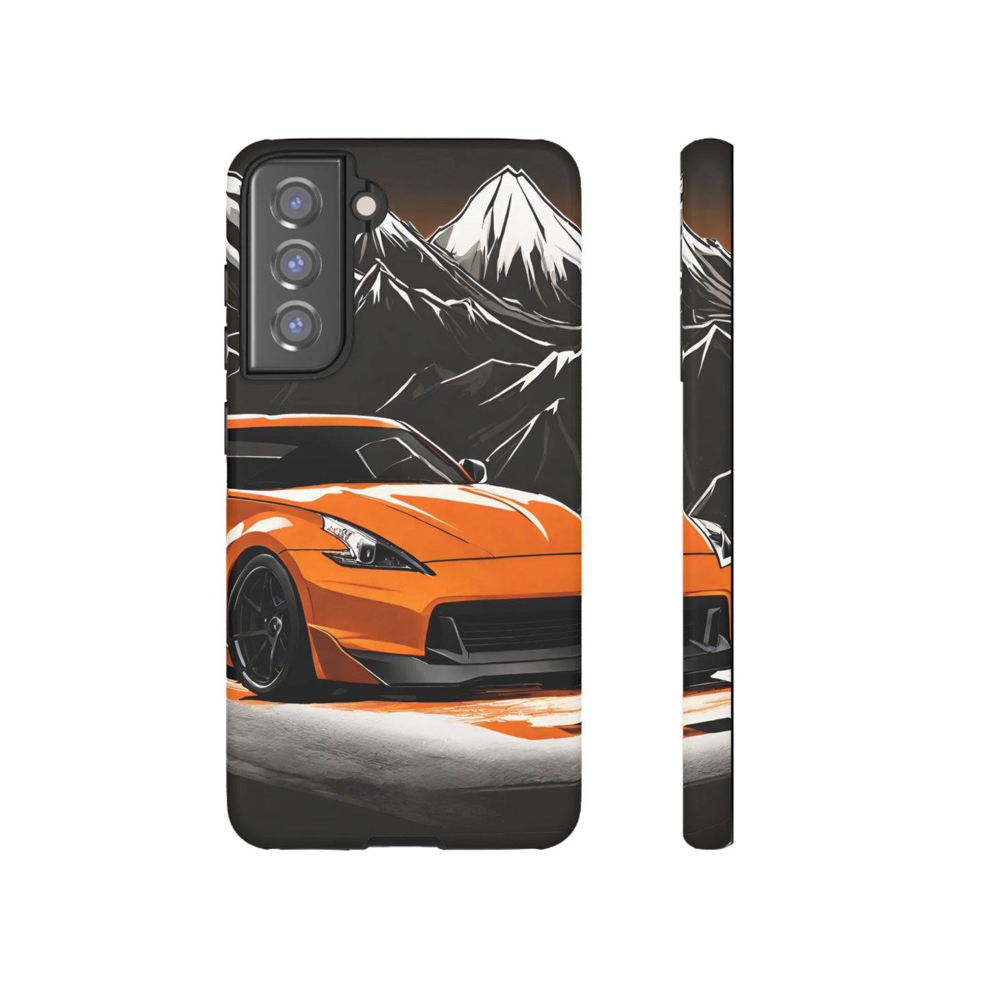 Nissan 370Z Mt Fuji-Dual Layer Ultra Tough Phone Case Printify by The Night Shift Automotive Apparel