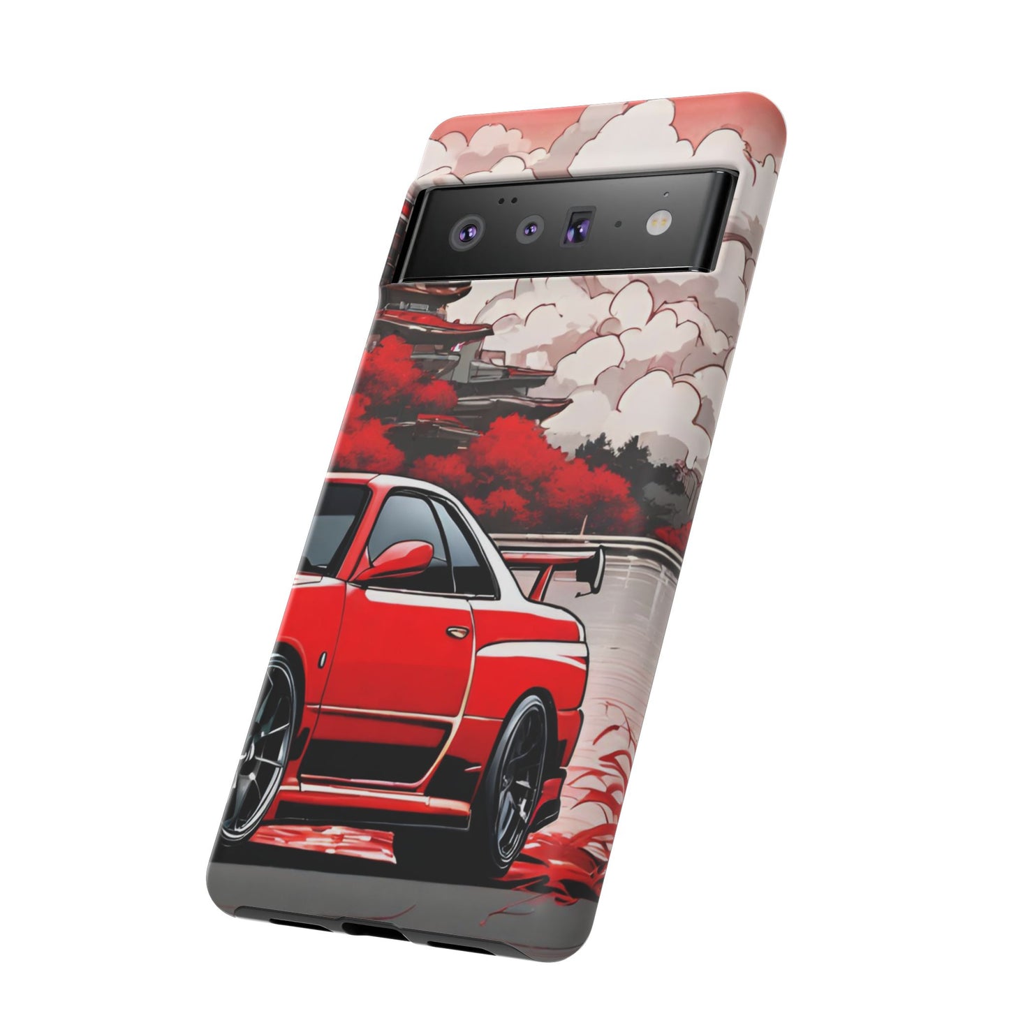Nissan Skyline R34-Dual Layer Ultra Tough Phone Case Printify by The Night Shift Automotive Apparel