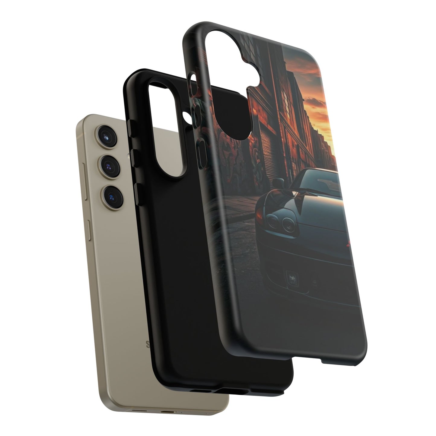 Mitsubishi 3000GT VR4 Street Life-Dual Layer Ultra Tough Phone Case Printify by The Night Shift Automotive Apparel