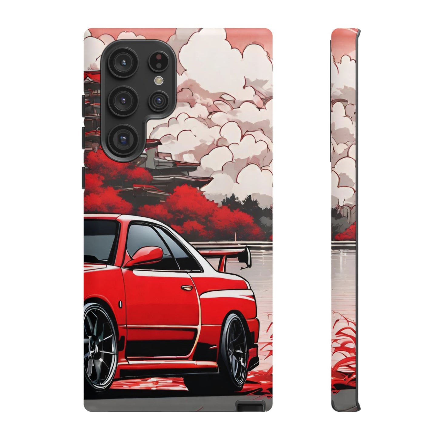 Nissan Skyline R34-Dual Layer Ultra Tough Phone Case Printify by The Night Shift Automotive Apparel