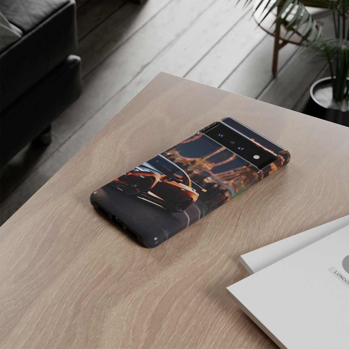 Nissan GTR R35-Dual Layer Ultra Tough Phone Case Google Pixel 6 Pro Glossy Printify by The Night Shift Automotive Apparel