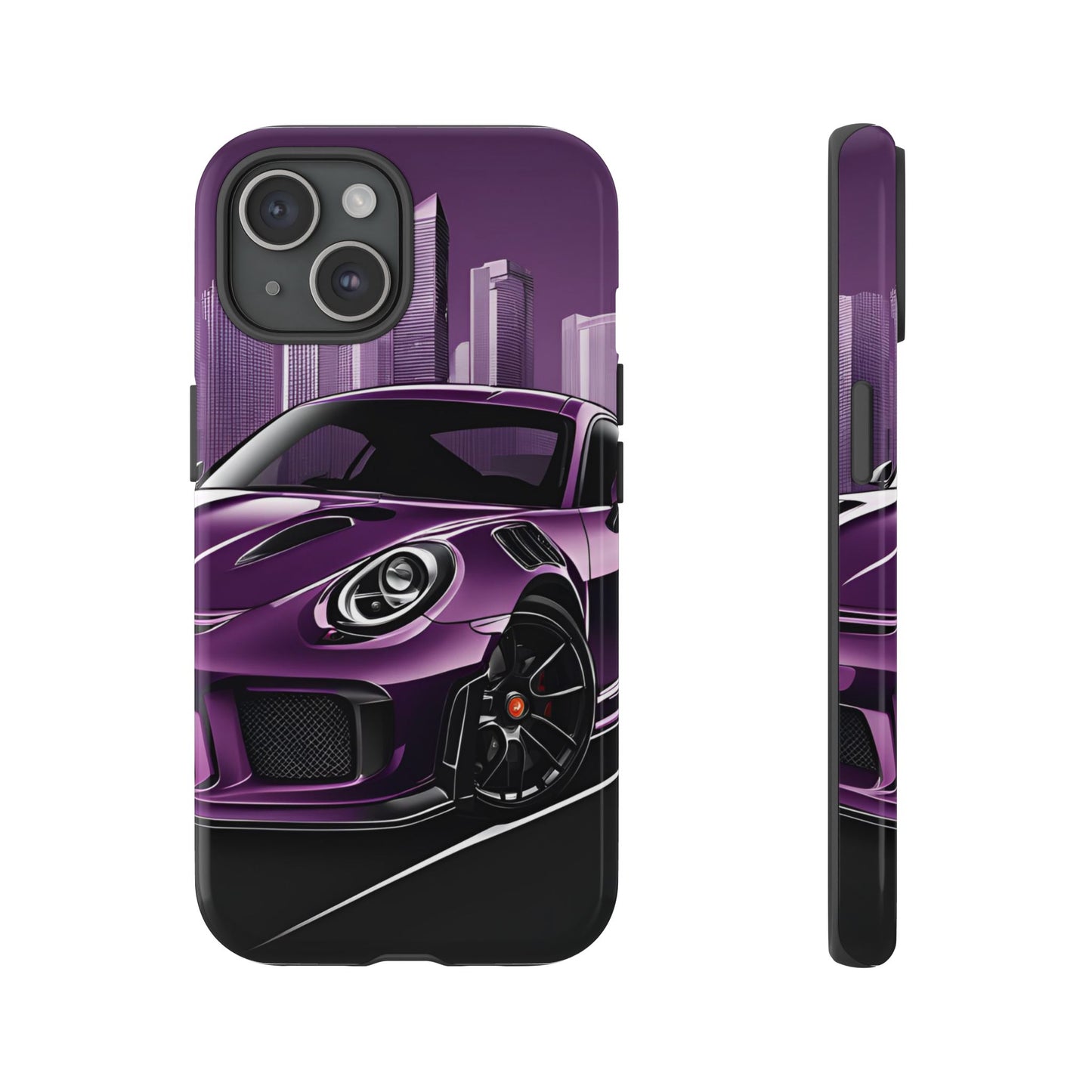 Porsche 911 GT3 RS-Dual Layer Ultra Tough Phone Case Printify by The Night Shift Automotive Apparel