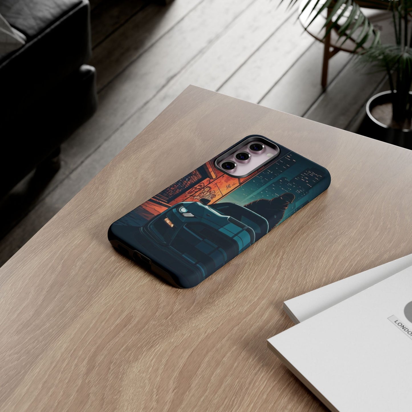 Ford Mustang Shelby GT350 Street Life-Dual Layer Ultra Tough Phone Case Samsung Galaxy S23 Plus Matte Printify by The Night Shift Automotive Apparel
