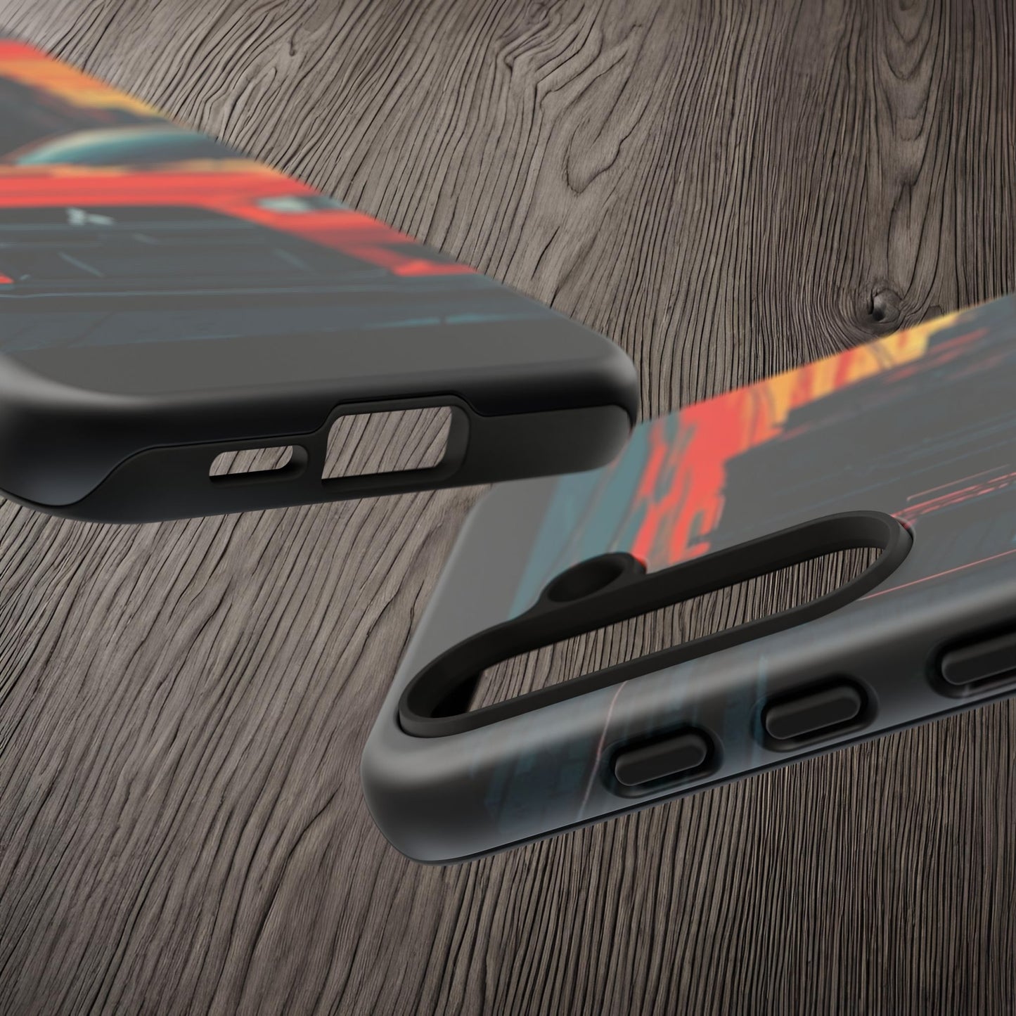 Mitsubishi Evo X Street Life-Dual Layer Ultra Tough Phone Case Printify by The Night Shift Automotive Apparel
