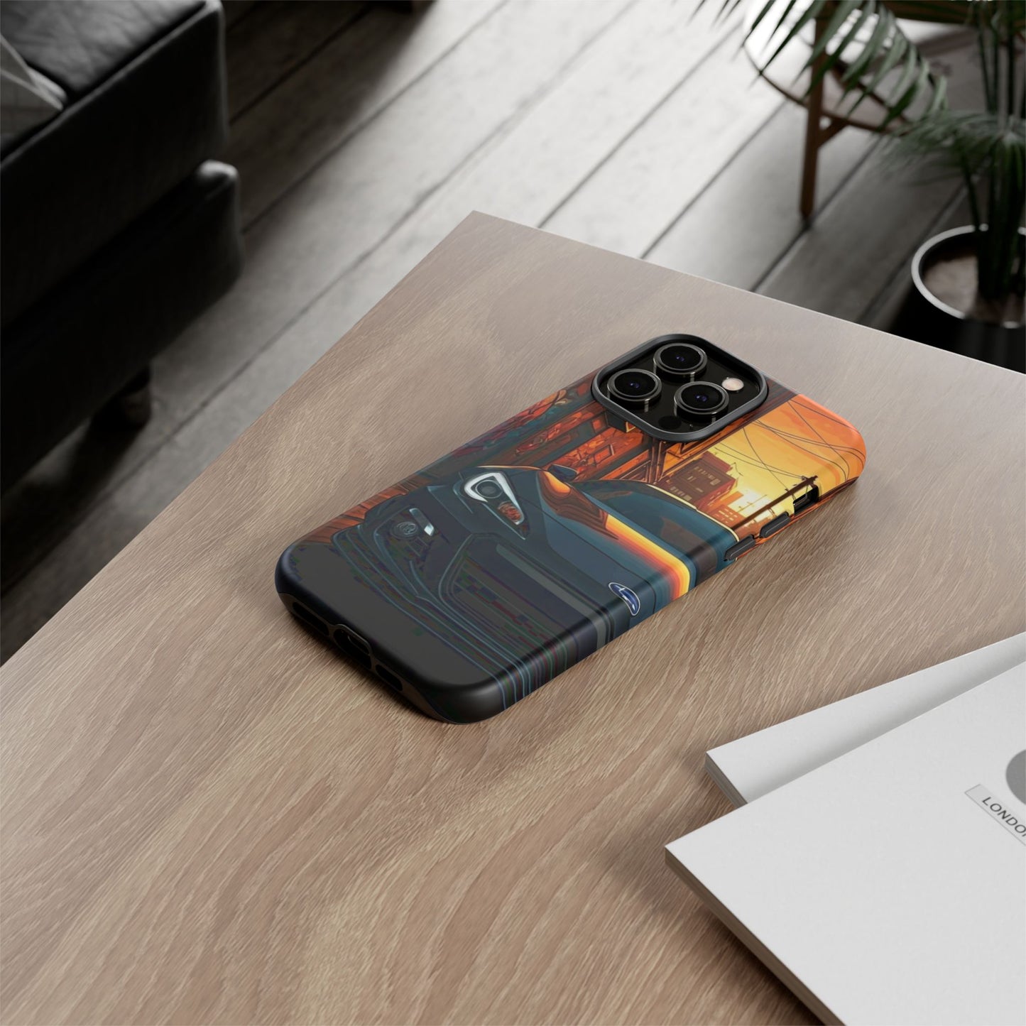 Subaru BRZ Street Life-Dual Layer Ultra Tough Phone Case iPhone 14 Pro Max Matte Printify by The Night Shift Automotive Apparel
