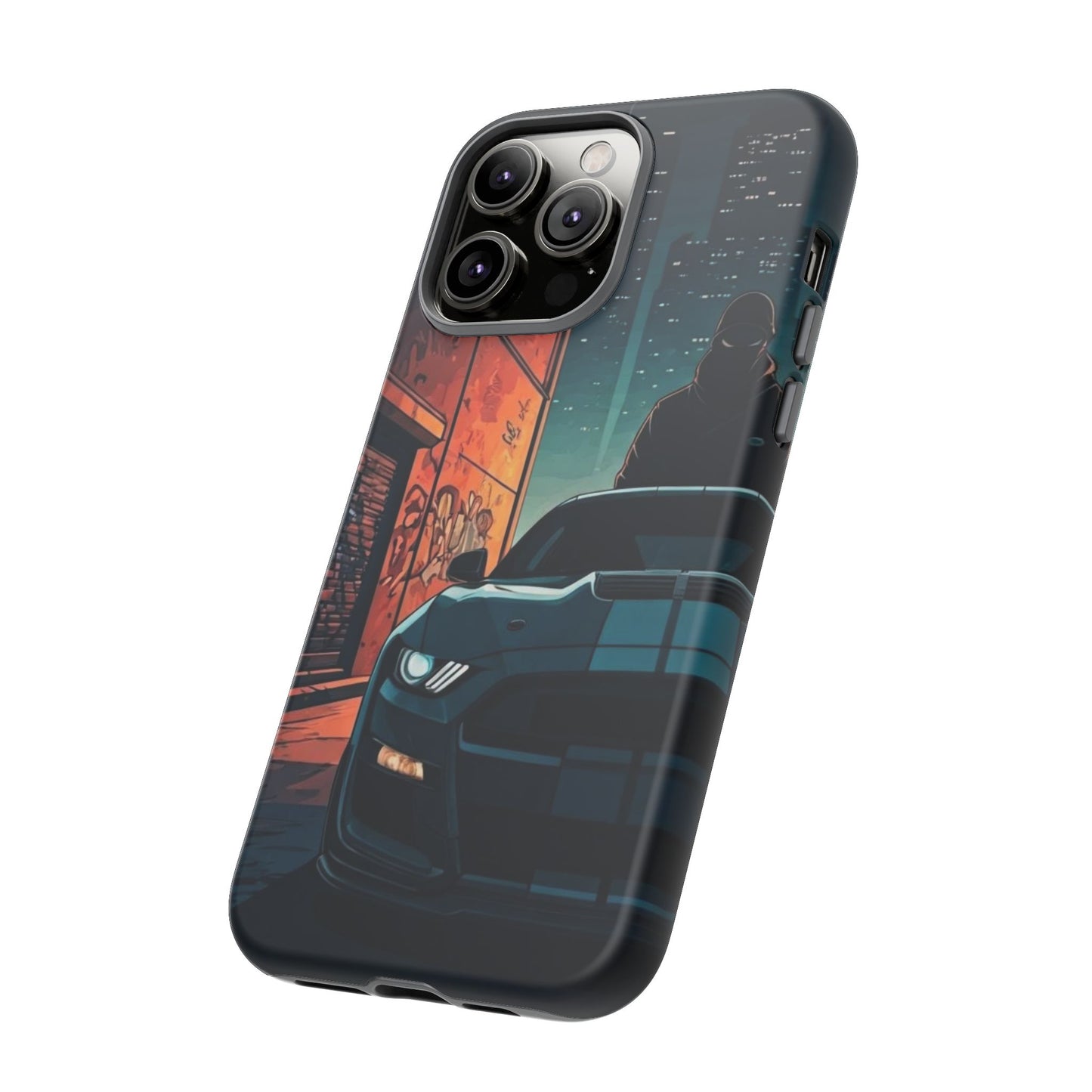 Ford Mustang Shelby GT350 Street Life-Dual Layer Ultra Tough Phone Case Printify by The Night Shift Automotive Apparel