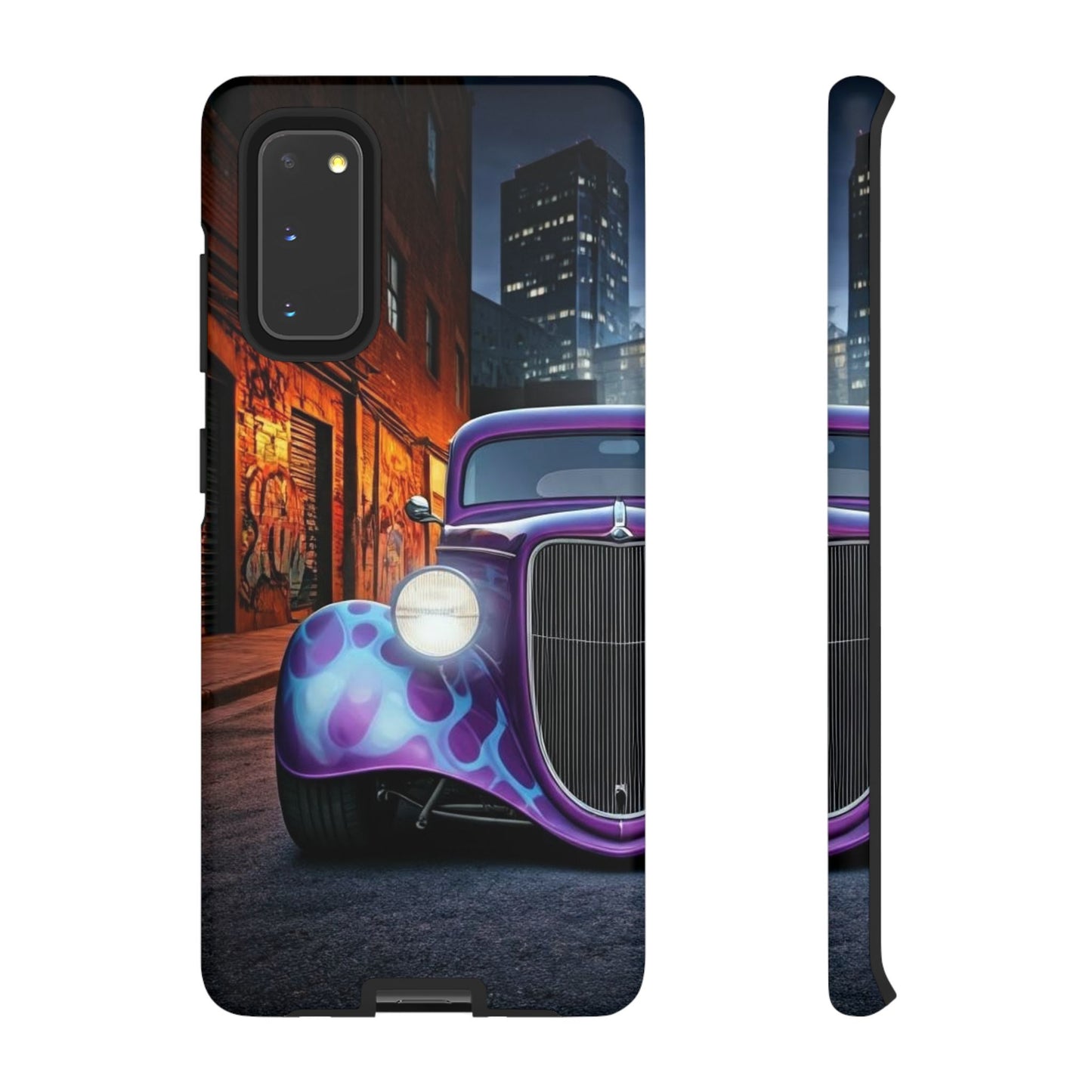 1934 Ford Street Life-Dual Layer Ultra Tough Phone Case Samsung Galaxy S20 Matte Printify by The Night Shift Automotive Apparel