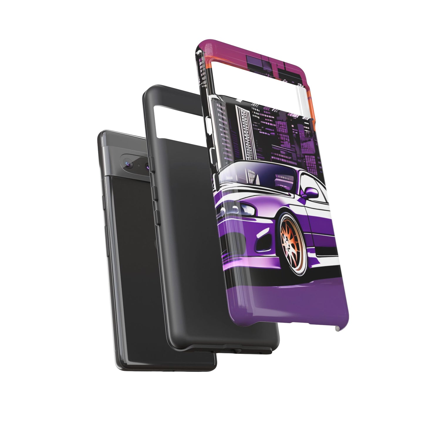 Nissan 240sx S15-Dual Layer Ultra Tough Phone Case Printify by The Night Shift Automotive Apparel